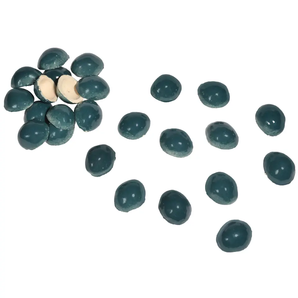 Gio Ponti , group of 100 green ovoid glazed ceramic tiles,1964 — Gio Ponti