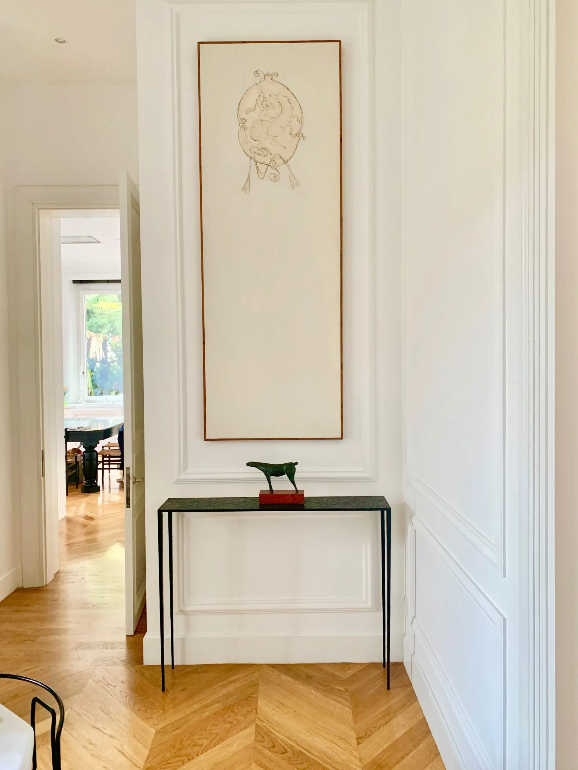 Important and Rare Pair of Lucio Fontana Painted Panels "Battle",1952-3 — photo 8
