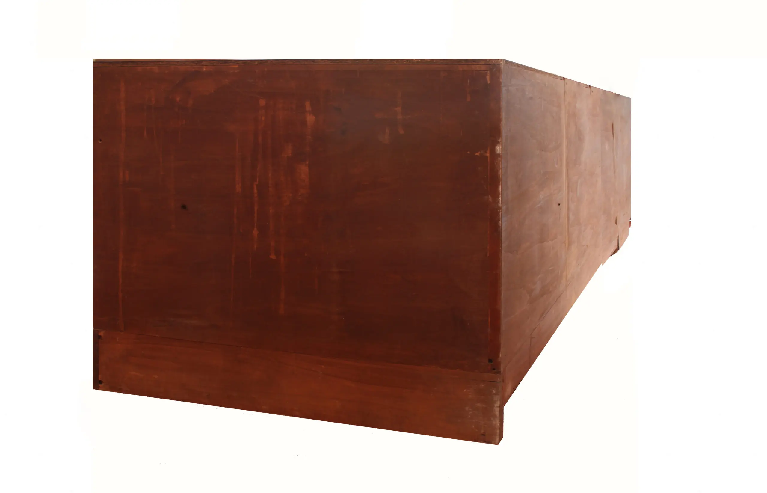 Important Italian Wall Unit, Large Curved Sofa and Shelfs by Dassi, 1950 — photo 23