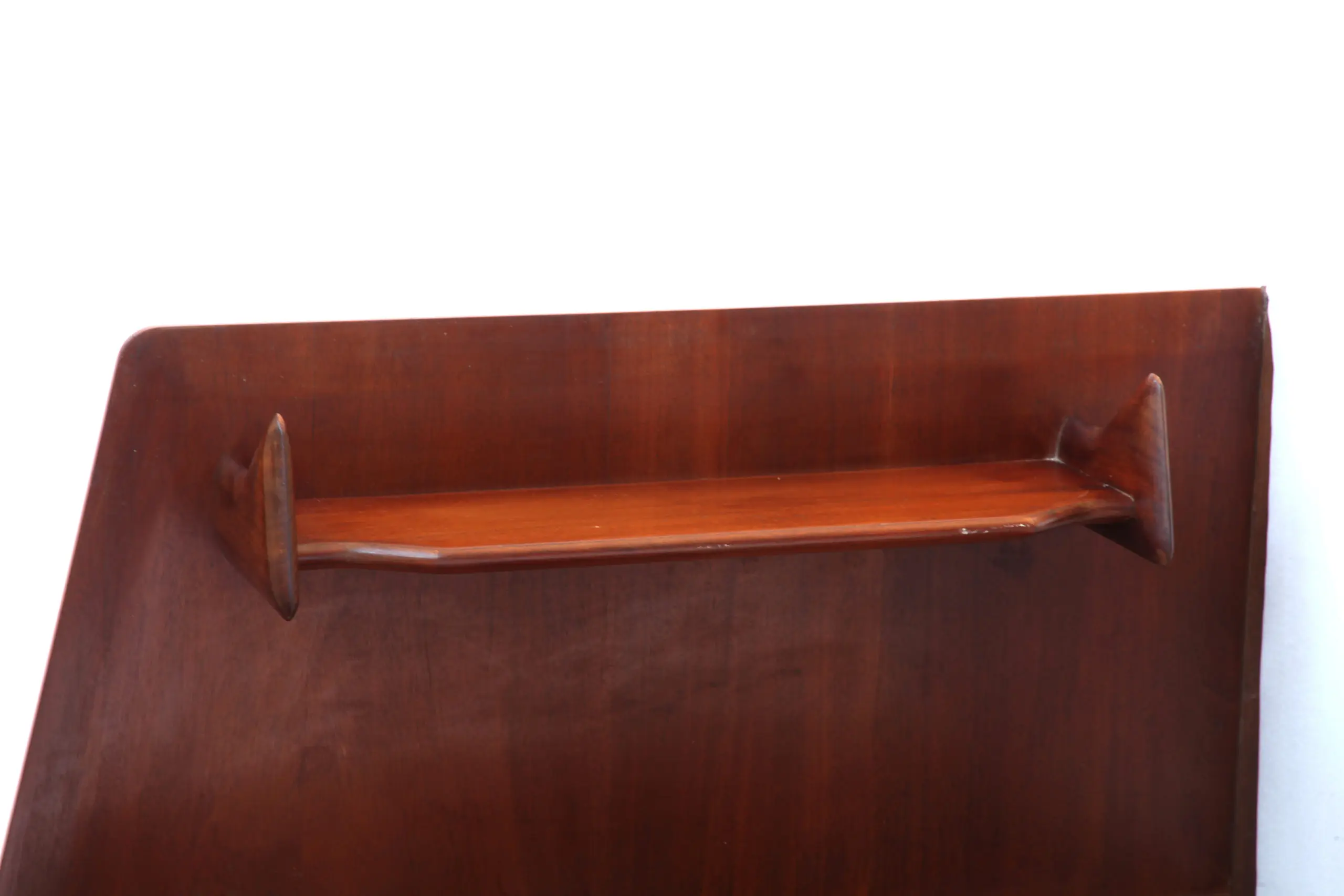 Important Italian Wall Unit, Large Curved Sofa and Shelfs by Dassi, 1950 — photo 27