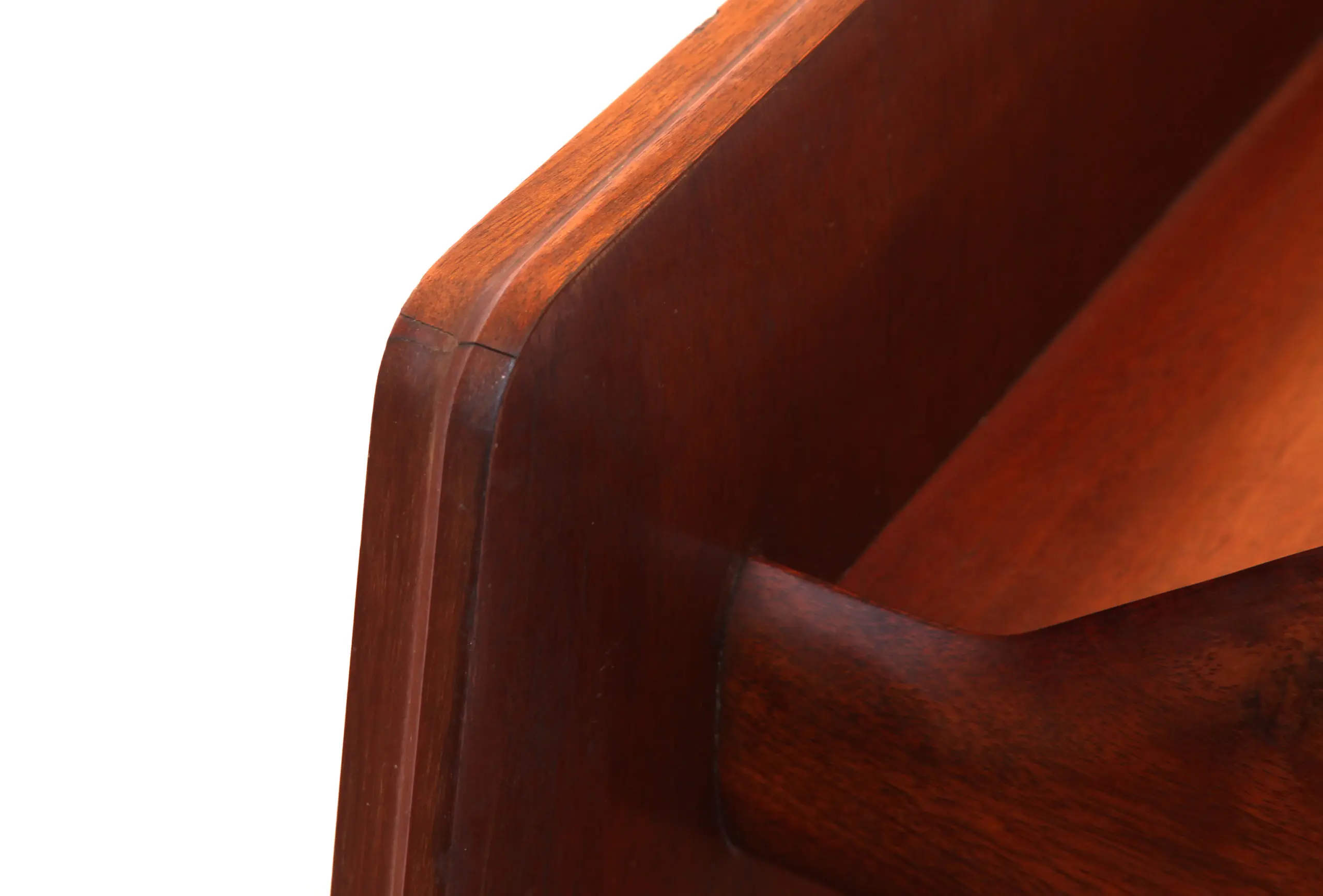 Important Italian Wall Unit, Large Curved Sofa and Shelfs by Dassi, 1950 — photo 11