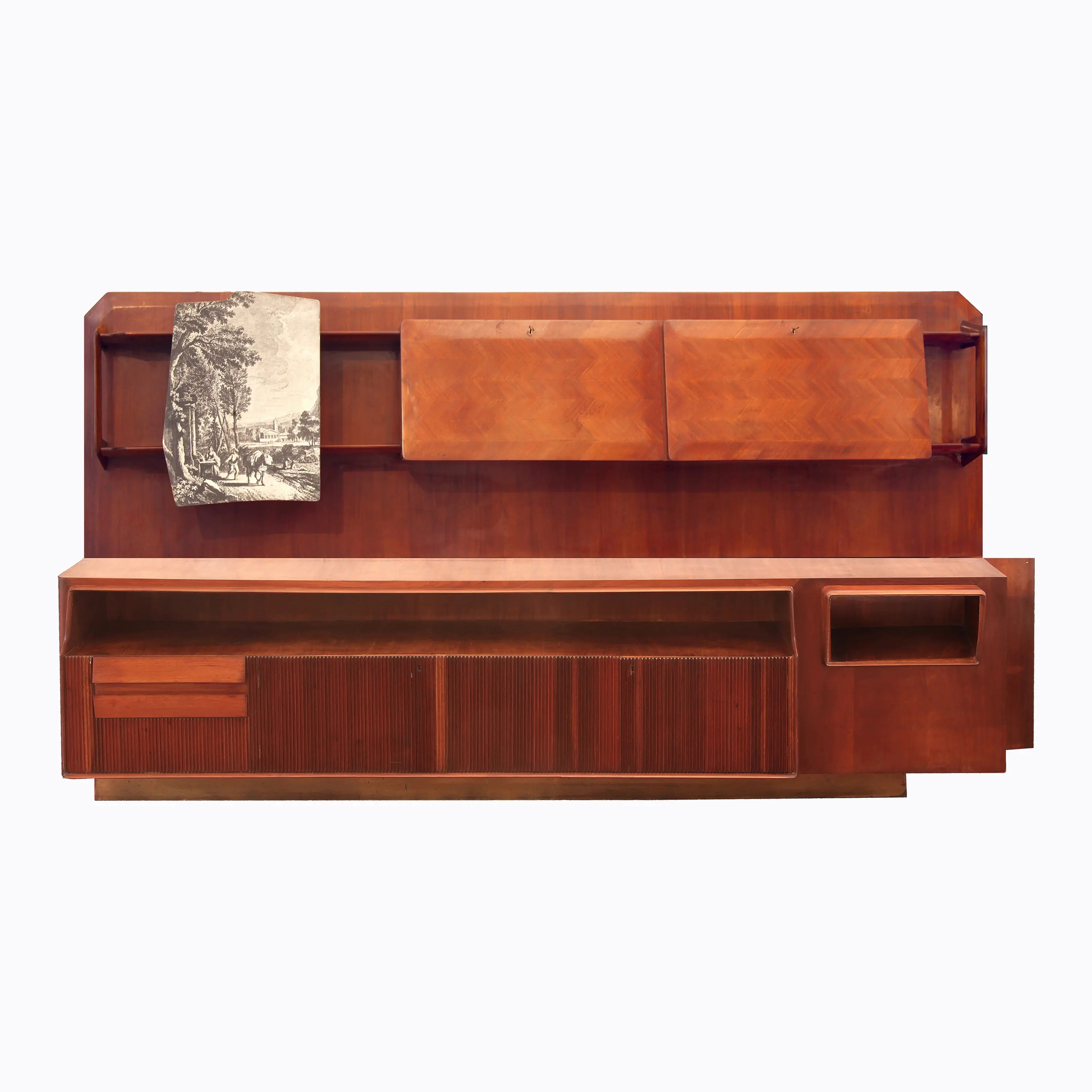 Large Dassi Wall Unit cabinet , 1950 — Ico Parisi