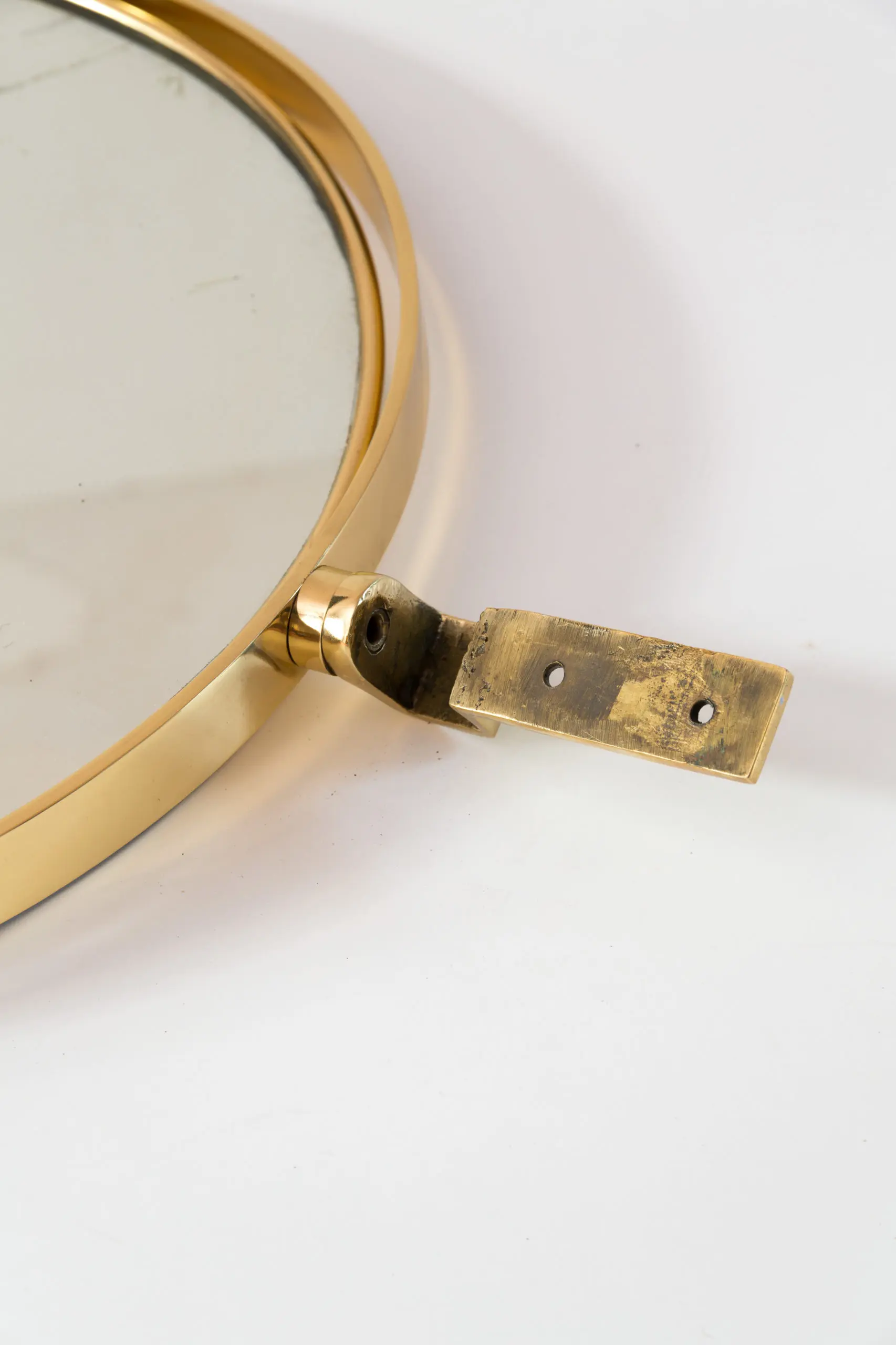 GIO PONTI vanity mirror "Fontana Arte" on white Carrara marble block,1955 — photo 7