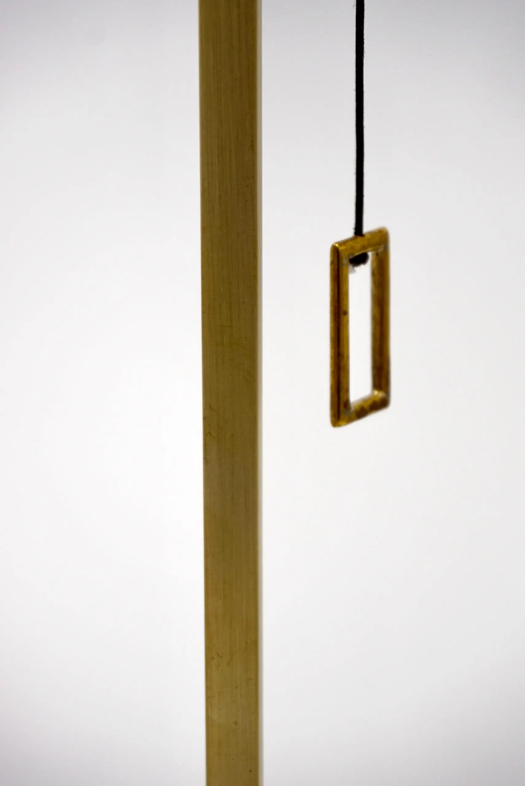 "Masterpieces of light" brass table lamp with Van Vianen copper sculpture XVII° — photo 21