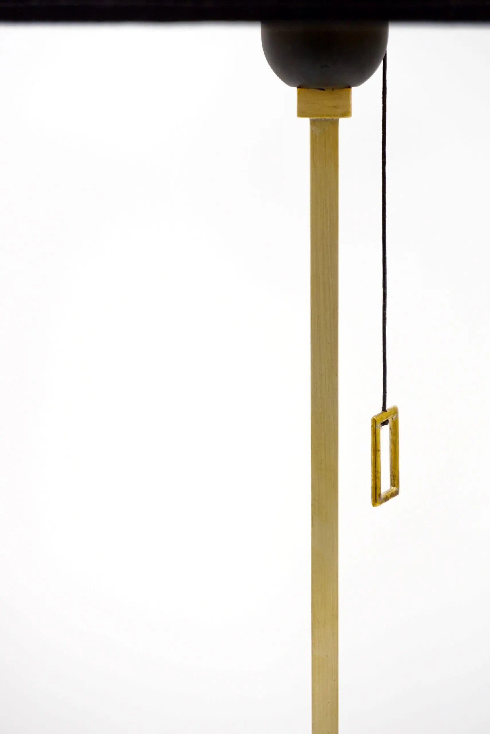 "Masterpieces of light" brass table lamp with Van Vianen copper sculpture XVII° — photo 20