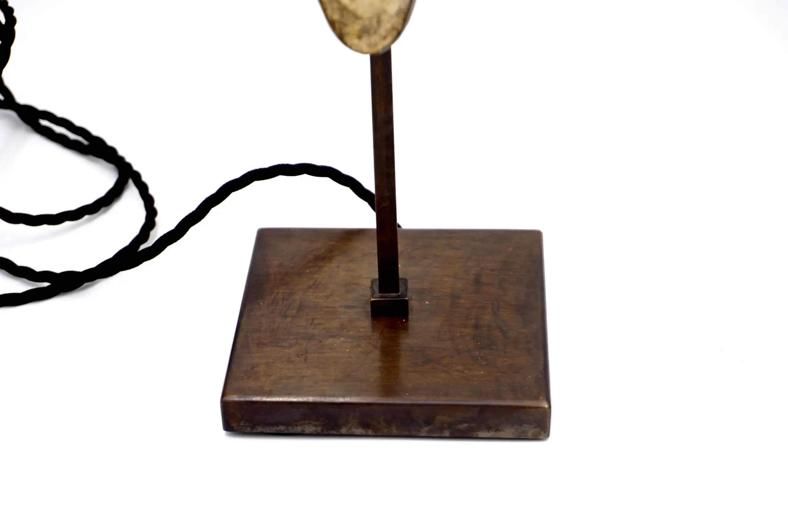 "Masterpieces of Light" pair of cubist table lamps with Fang Ngil masks, 1910 — photo 7
