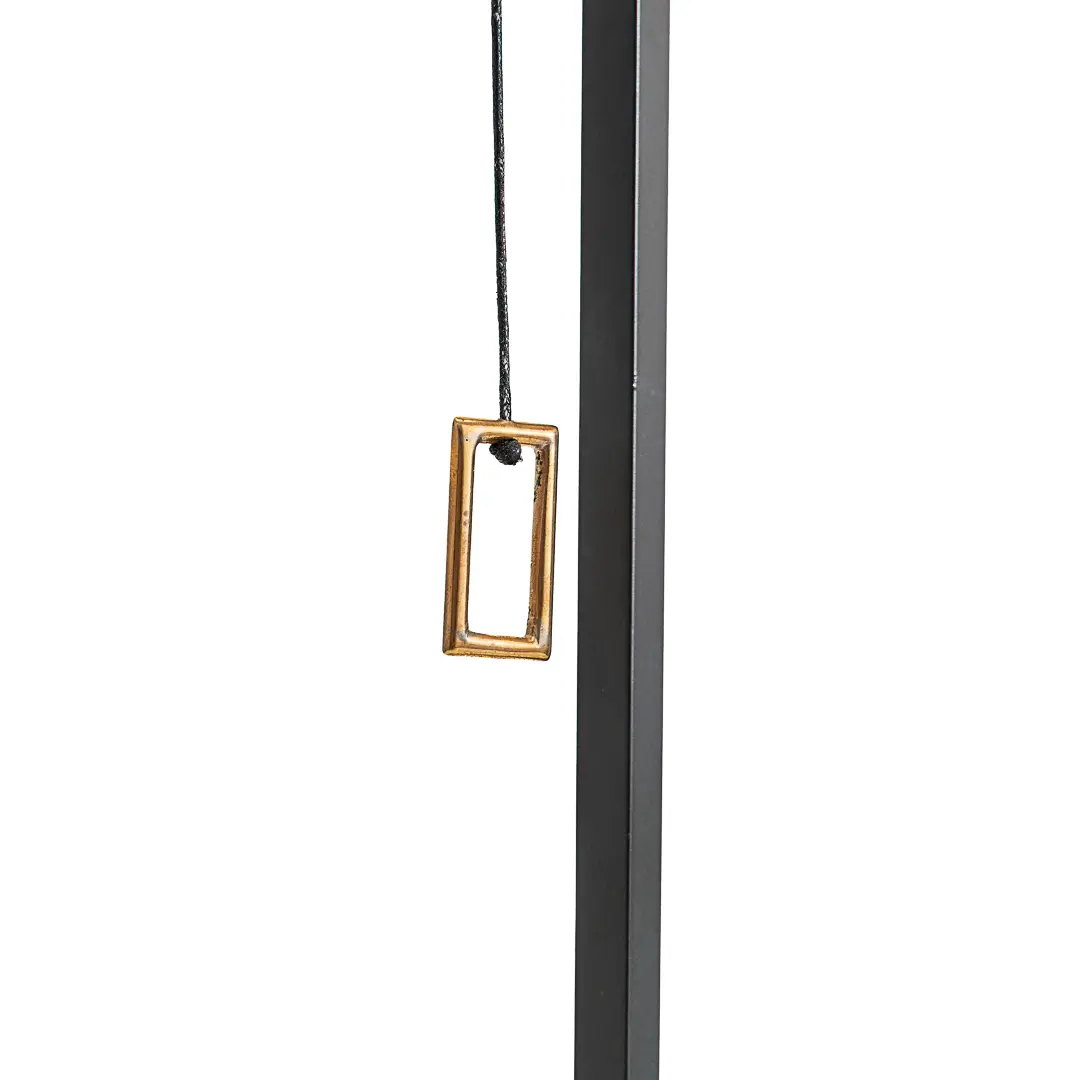 "Masterpieces of lights" pair of table lamps with A.Pomodoro bronze, 1985 — photo 10