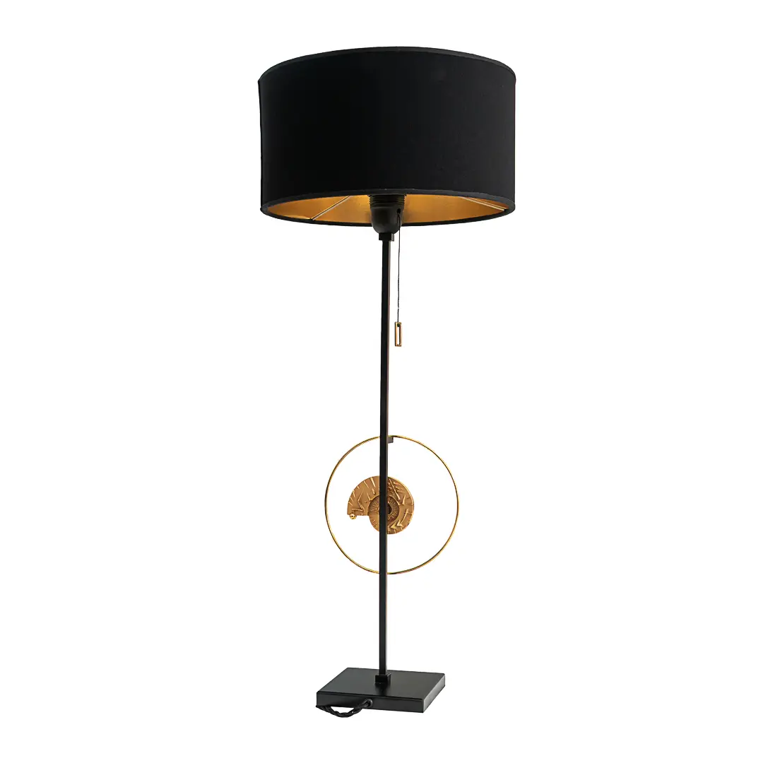 "Masterpieces of lights" pair of table lamps with A.Pomodoro bronze, 1985 — image 2