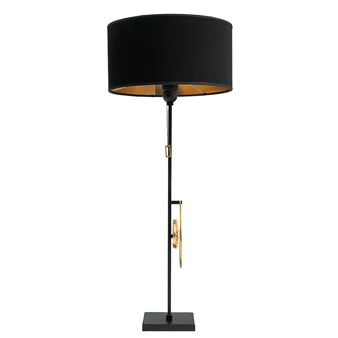 "Masterpieces of lights" pair of table lamps with A.Pomodoro bronze, 1985 — image 3