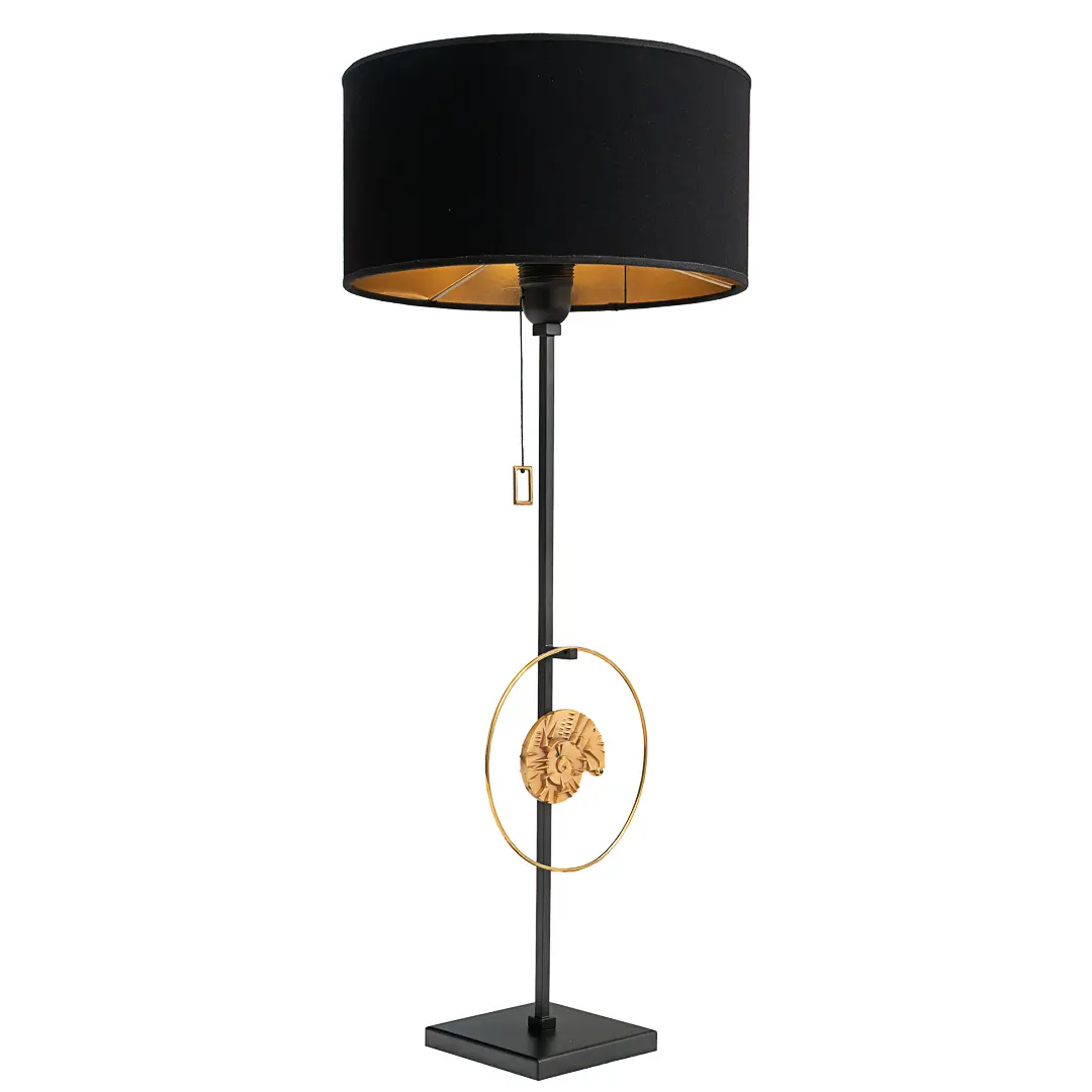 "Masterpieces of lights" pair of table lamps with A.Pomodoro bronze, 1985 — photo 5