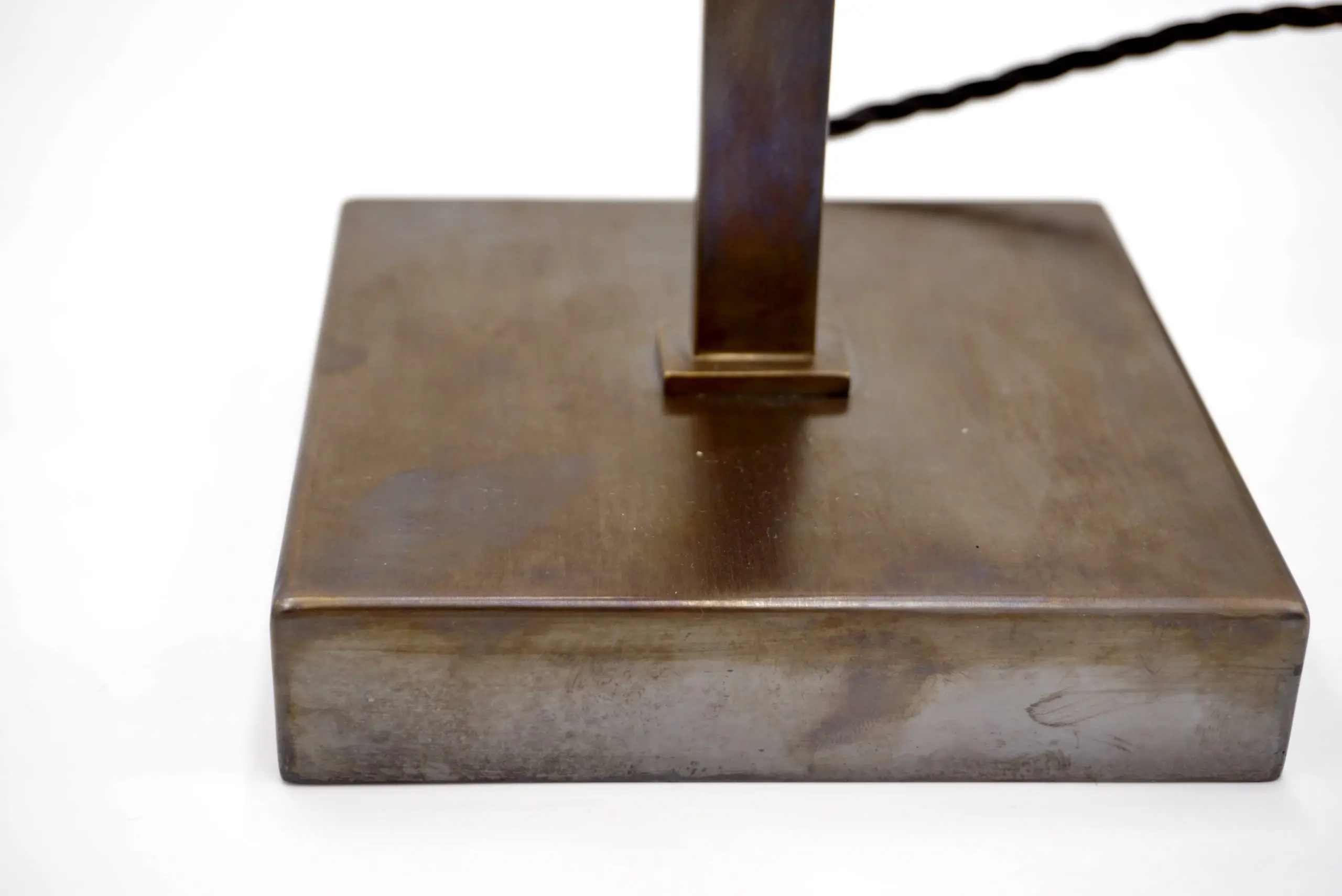 Pair of LUCIO FONTANA sculptures bronze female figures table lamps, 1950-2021 — photo 12