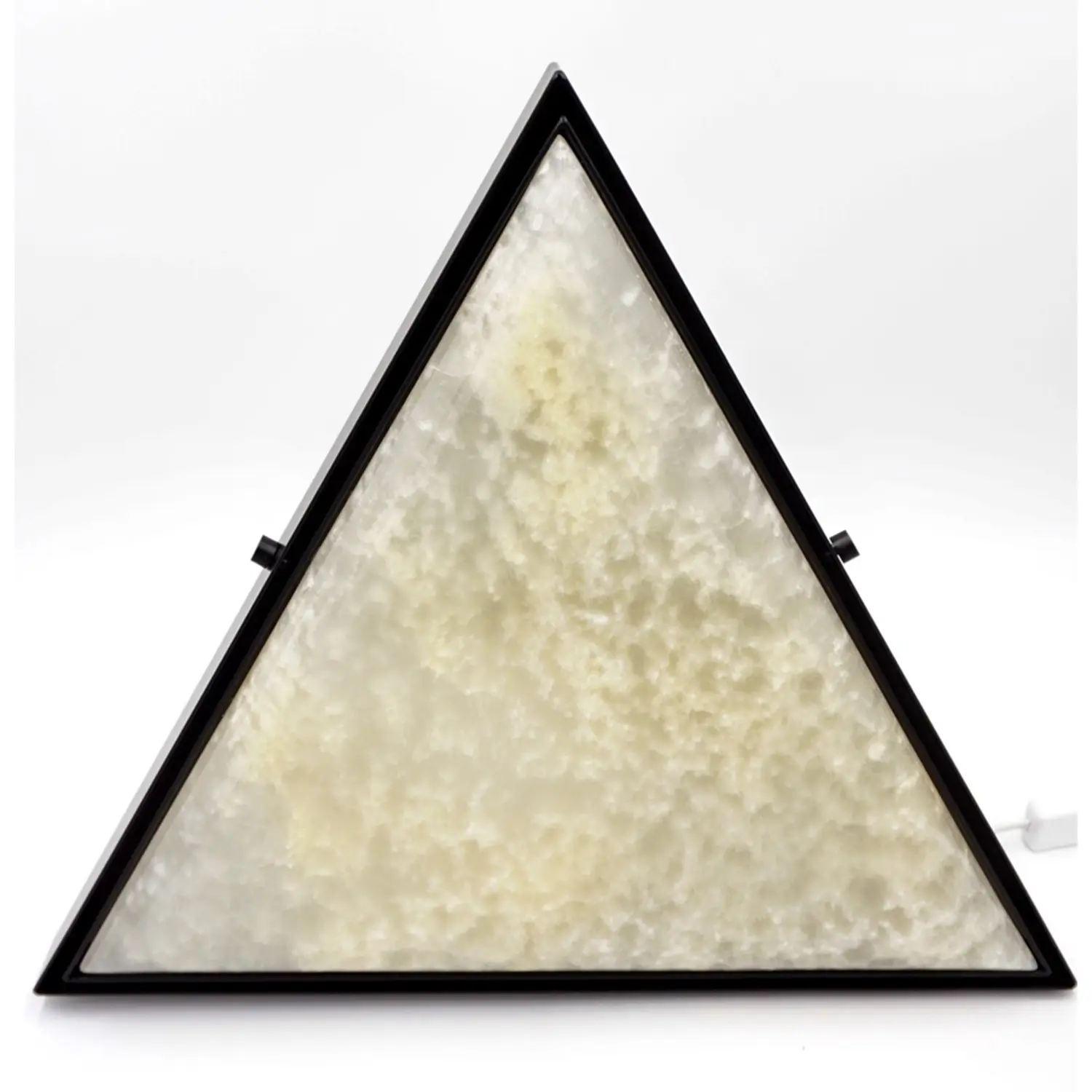 large onyx triangular " Archimede" wall lamp, 2021 — Lorenzo Ciompi