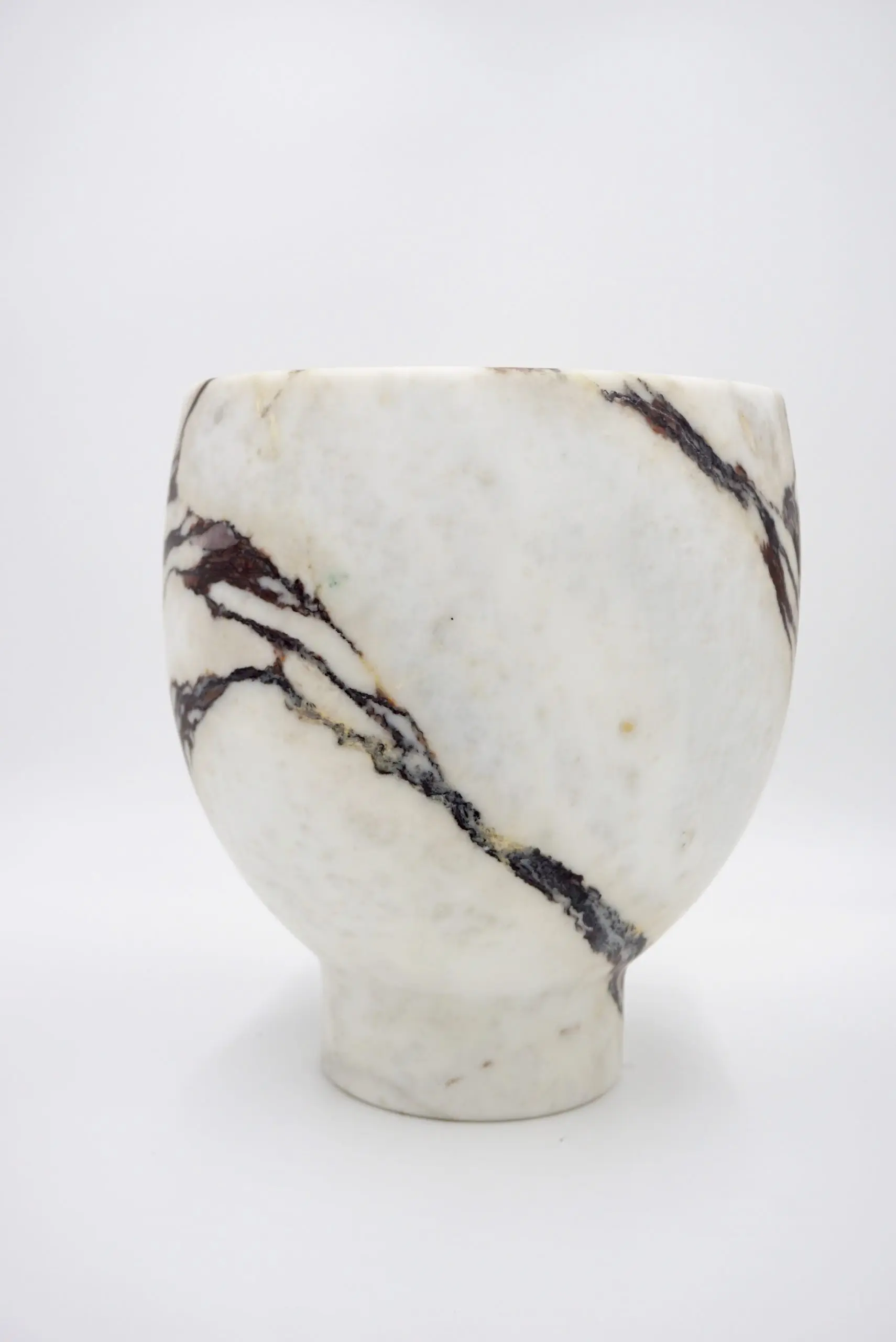 sculptural breccia medicea marble "Pandora" vase by Lorenzo Ciompi, 2021 — photo 4