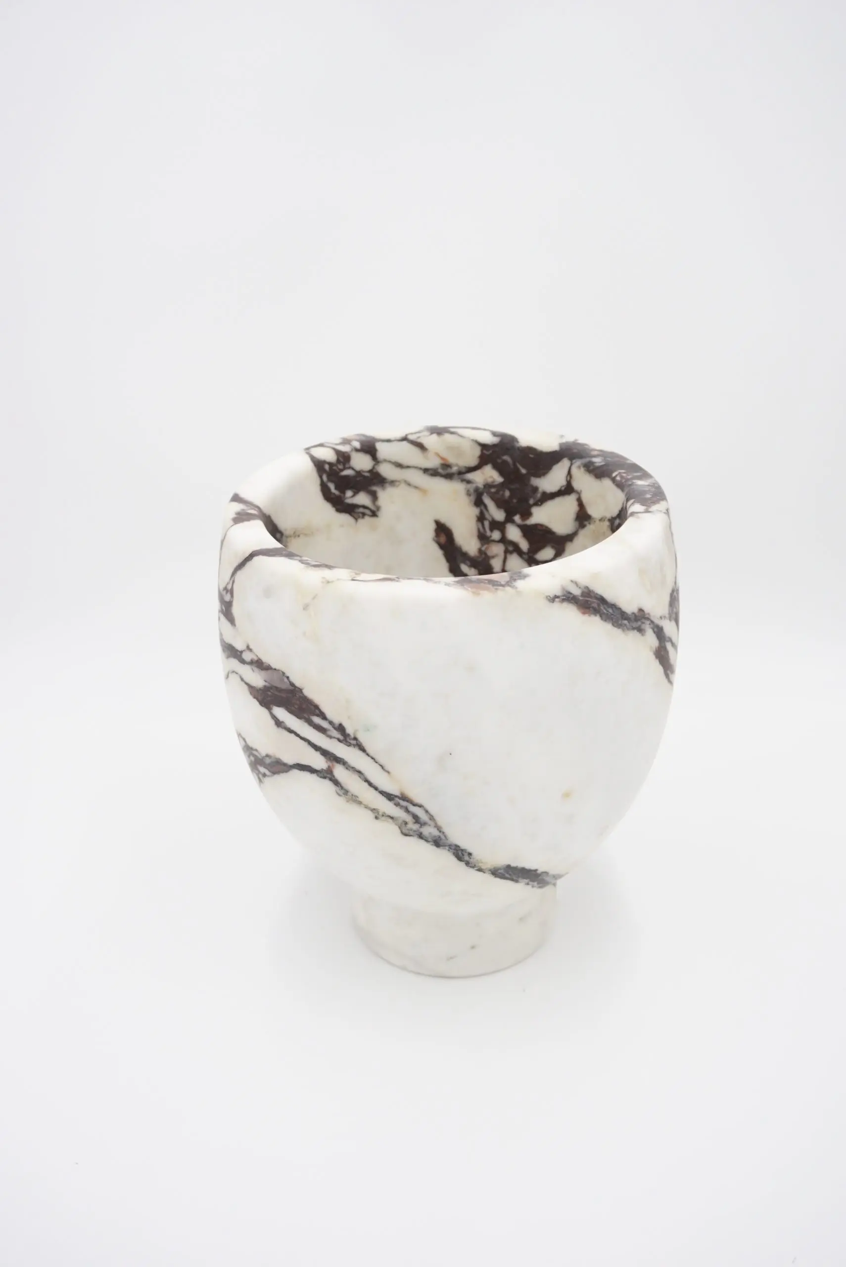 sculptural breccia medicea marble "Pandora" vase by Lorenzo Ciompi, 2021 — image 2