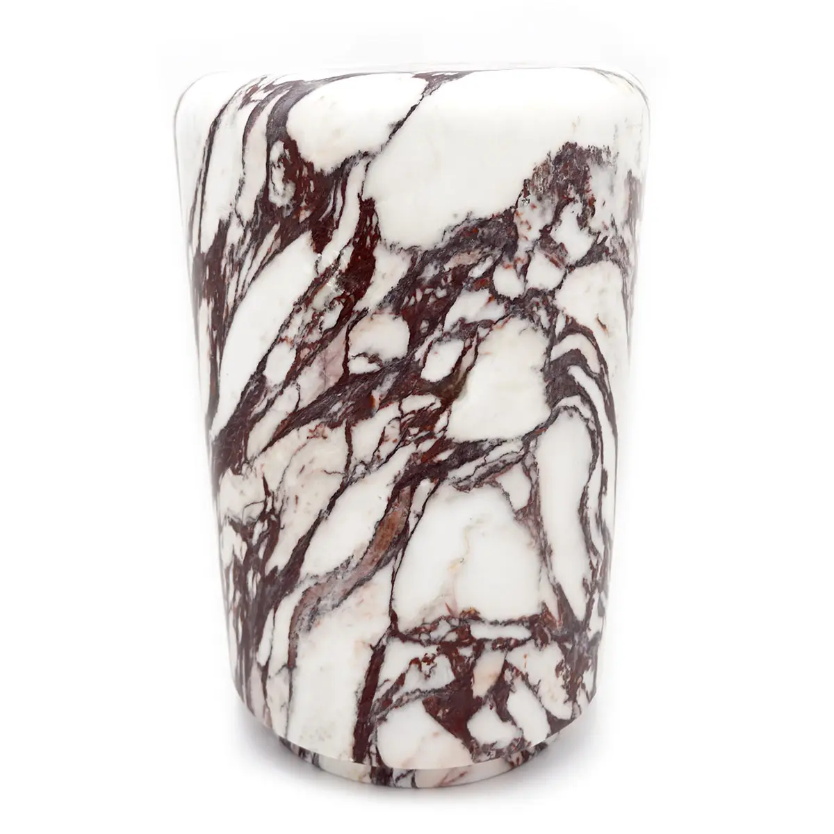 Sculptural breccia medicea marble stool "Throne of Dioniso" by Lorenzo Ciompi — Lorenzo Ciompi