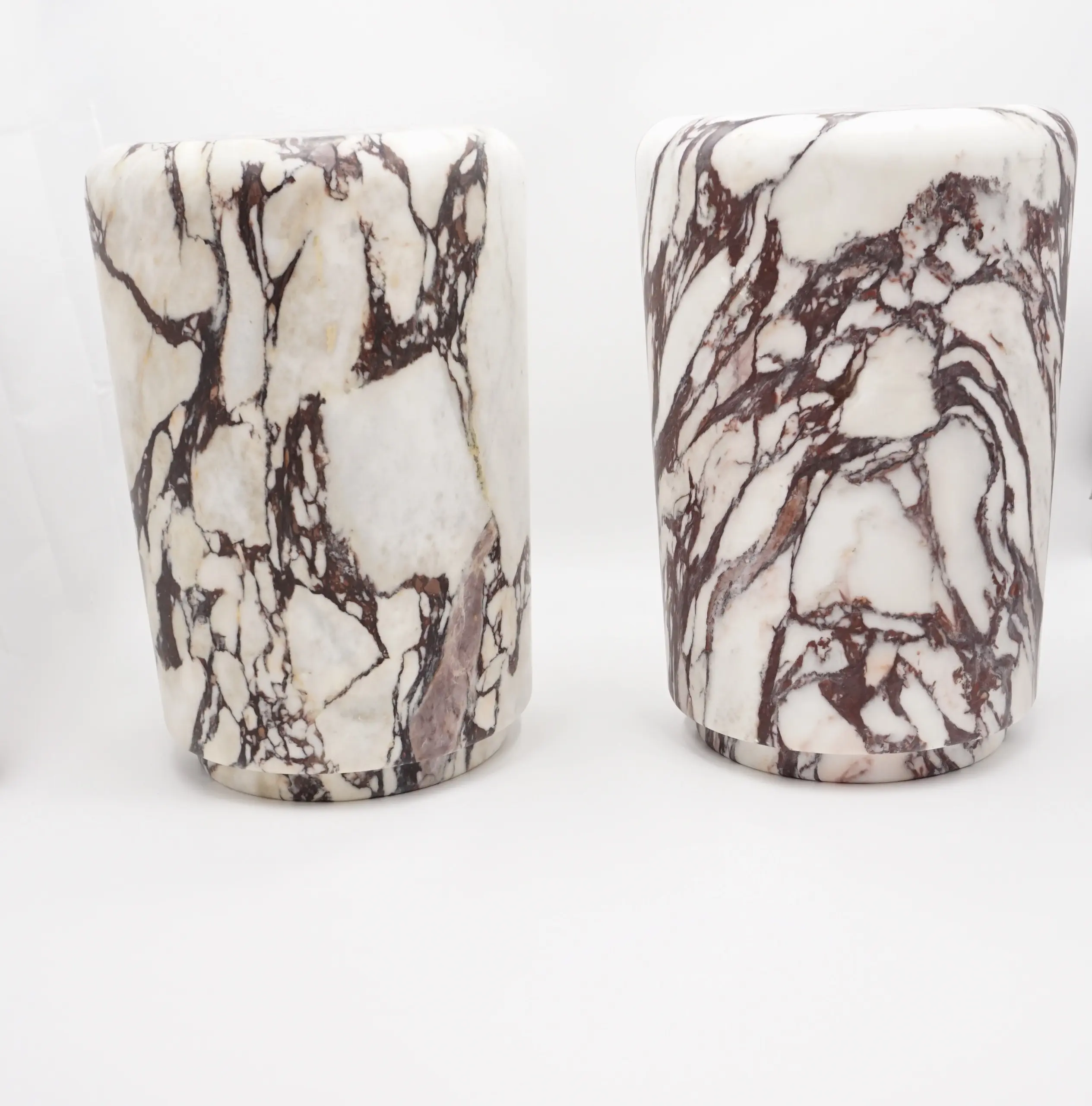 Sculptural breccia medicea marble stool "Throne of Dioniso" by Lorenzo Ciompi — photo 14
