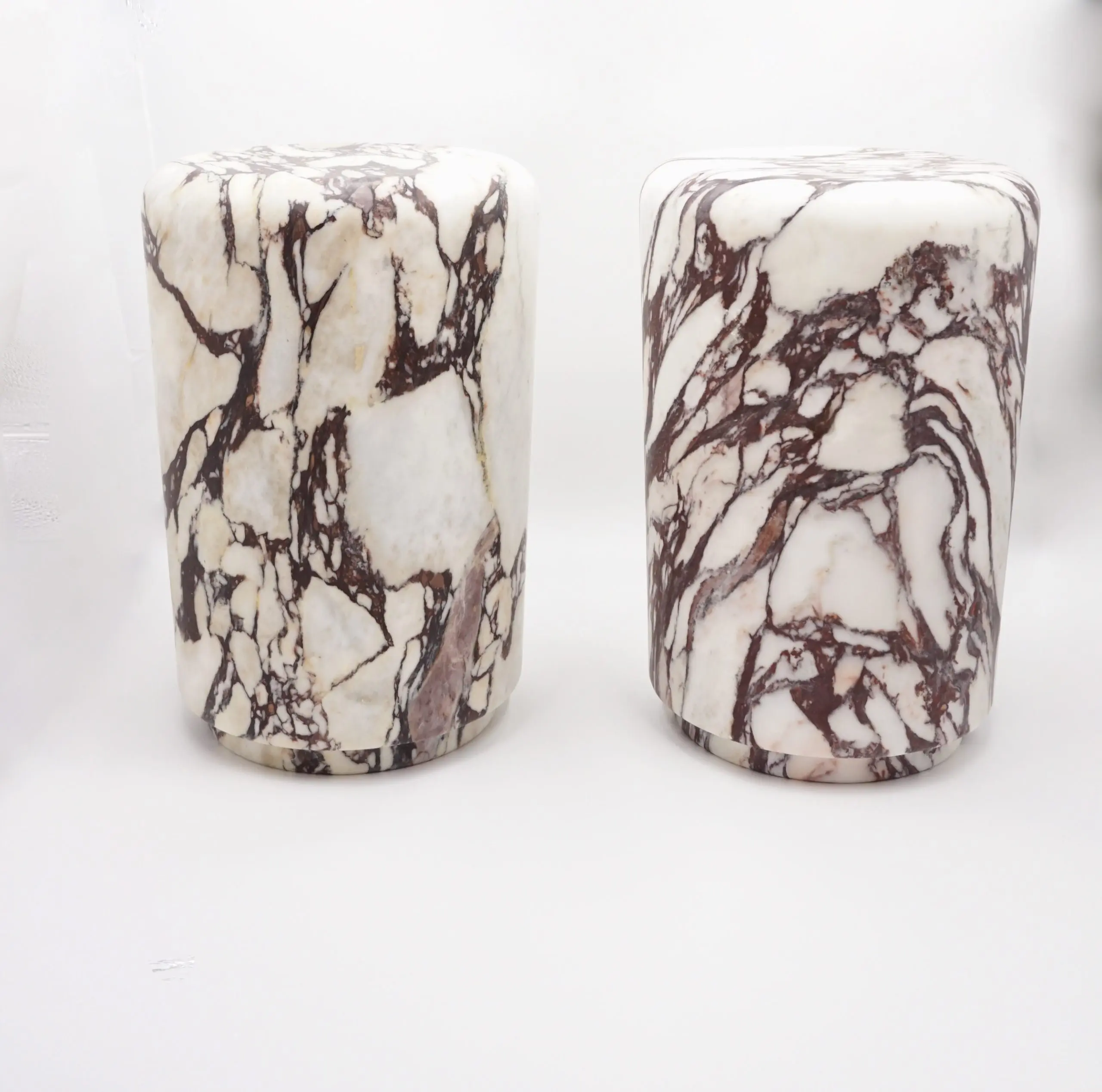 Sculptural breccia medicea marble stool "Throne of Dioniso" by Lorenzo Ciompi — photo 15
