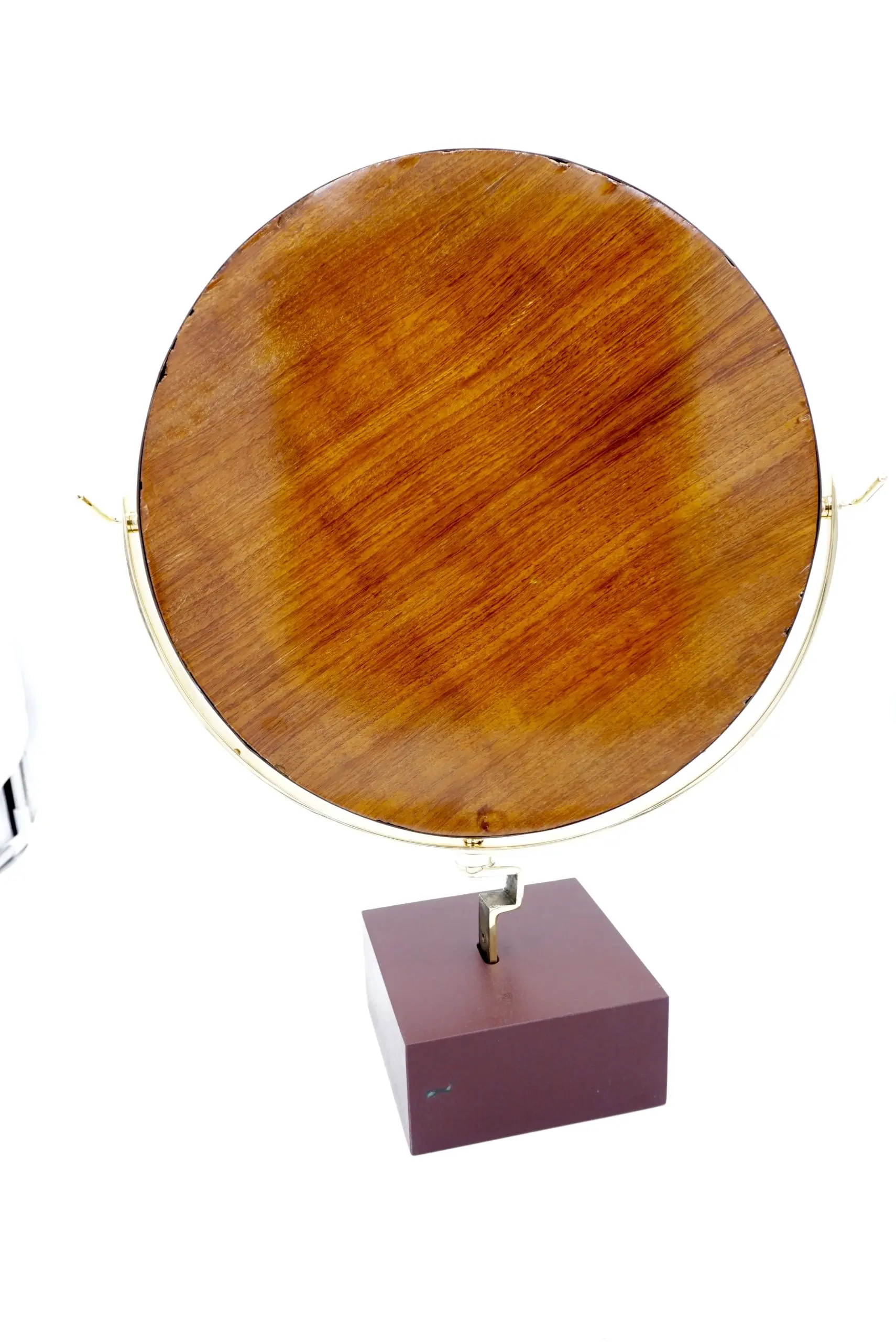 Gio Ponti Vanity Mirror "Fontana Arte" on red Laguna Marble Block, 1955 — photo 19