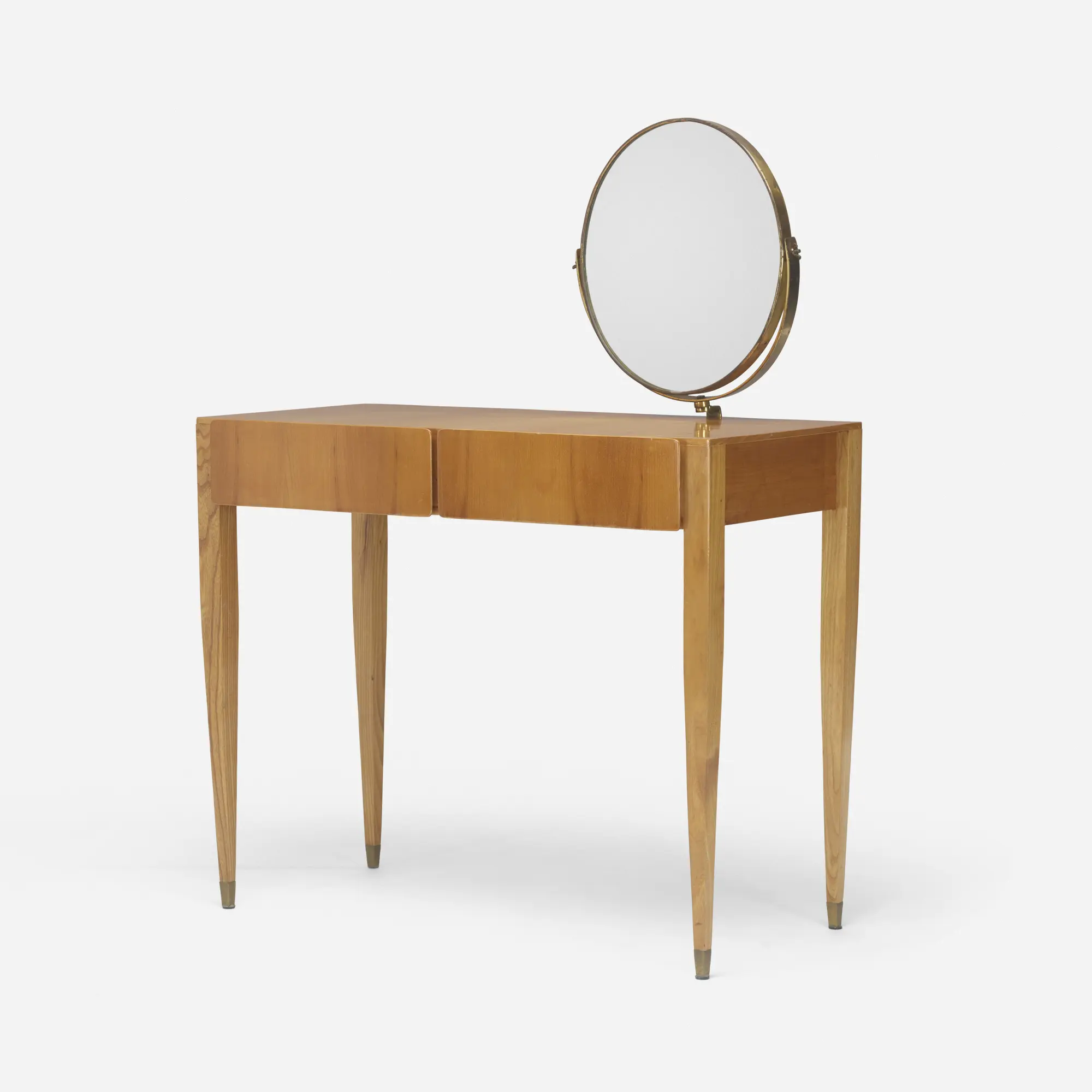 Gio Ponti Vanity Mirror "Fontana Arte" on red Laguna Marble Block, 1955 — photo 21