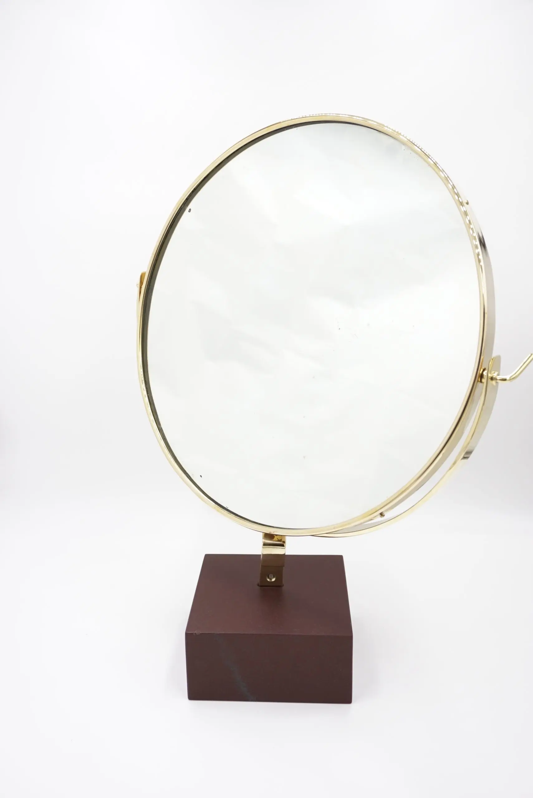 Gio Ponti Vanity Mirror "Fontana Arte" on red Laguna Marble Block, 1955 — photo 4