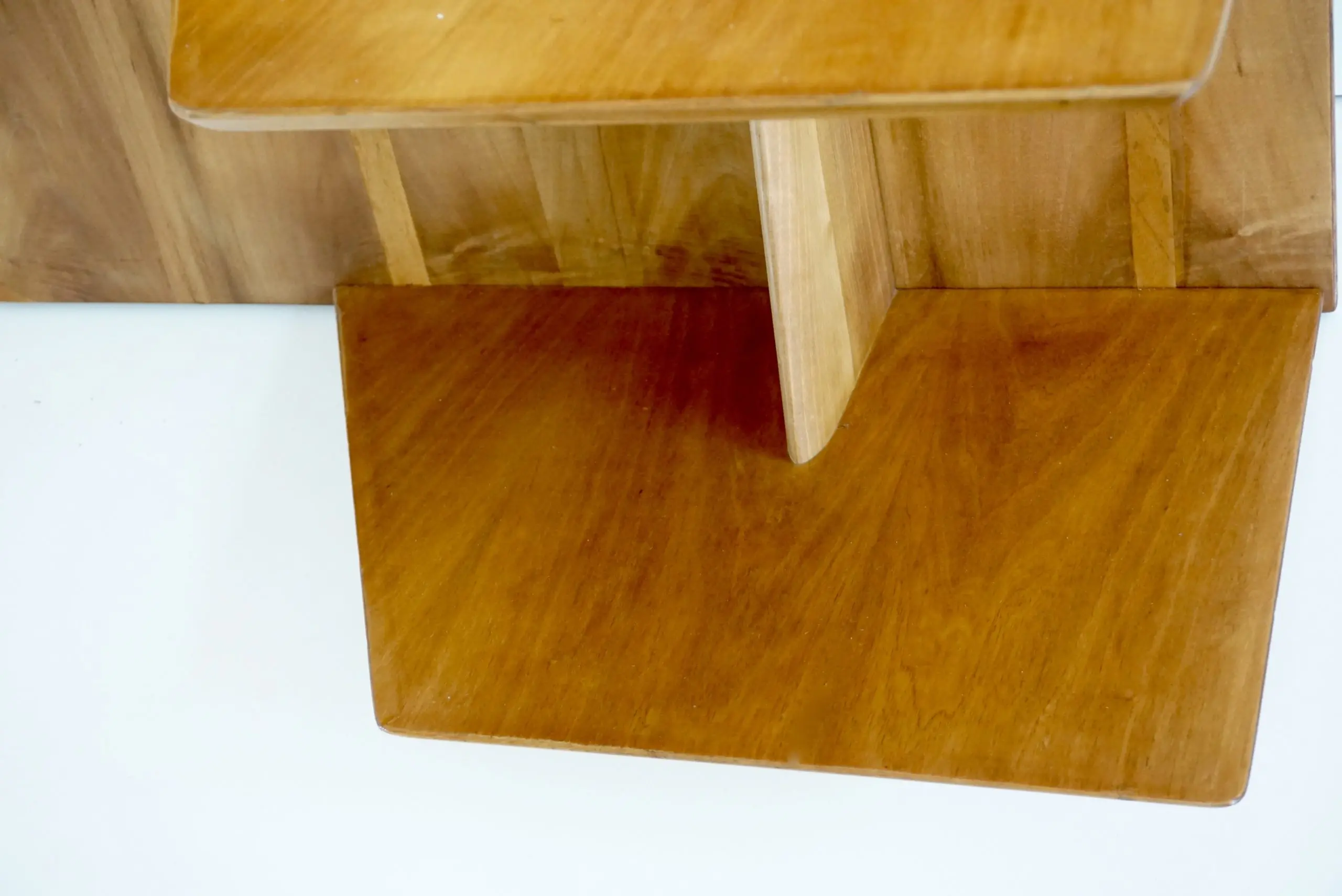 Gio Ponti, Pair of Fine Cherrywood Headboards from Hotel Royal Naples, 1955 — photo 8