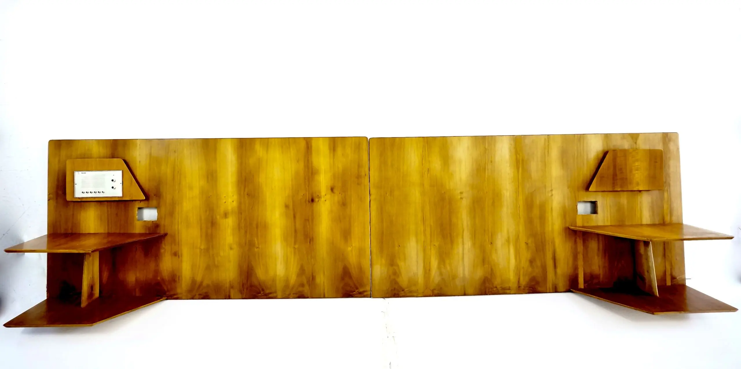 Gio Ponti, Pair of Fine Cherrywood Headboards from Hotel Royal Naples, 1955 — photo 22
