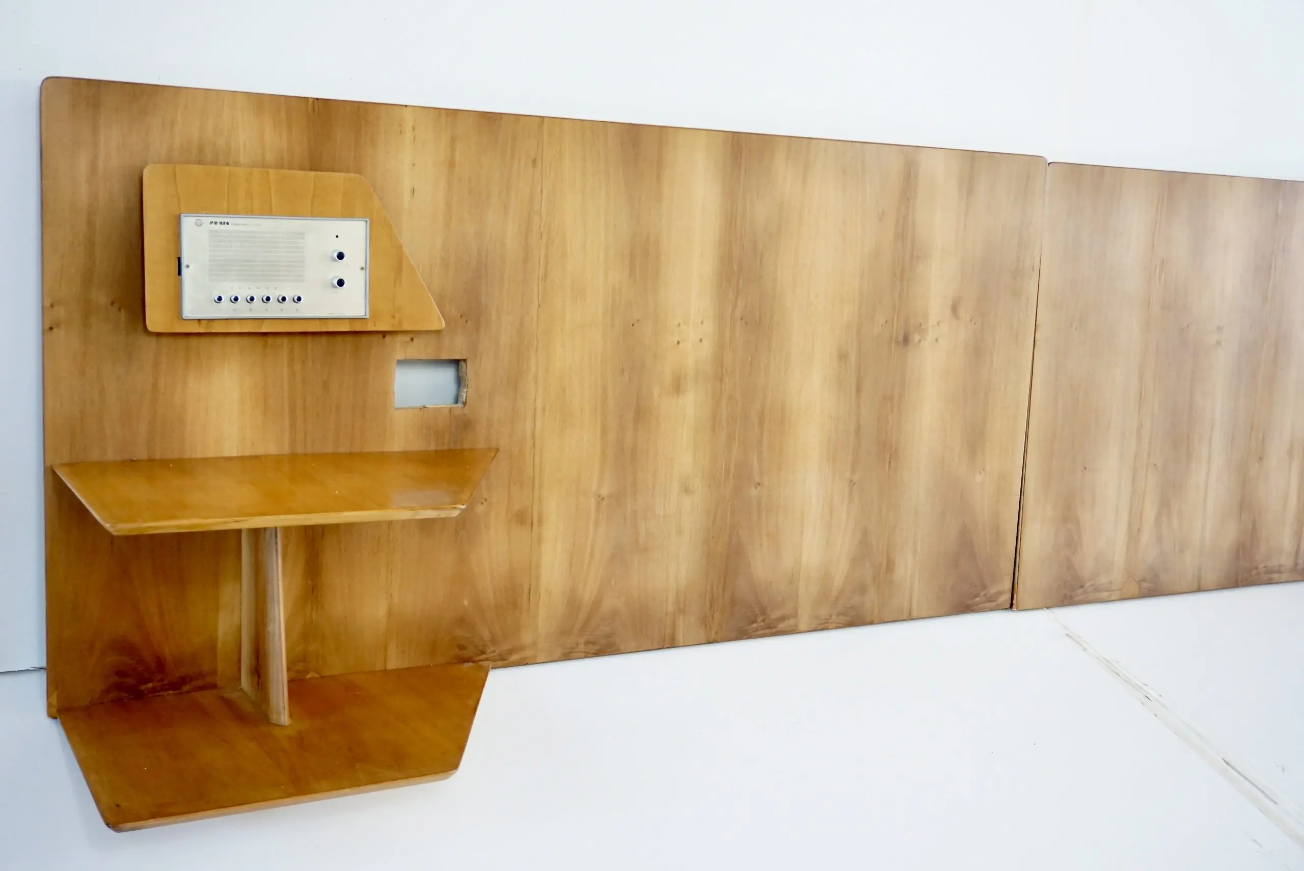 Gio Ponti, Pair of Fine Cherrywood Headboards from Hotel Royal Naples, 1955 — photo 4