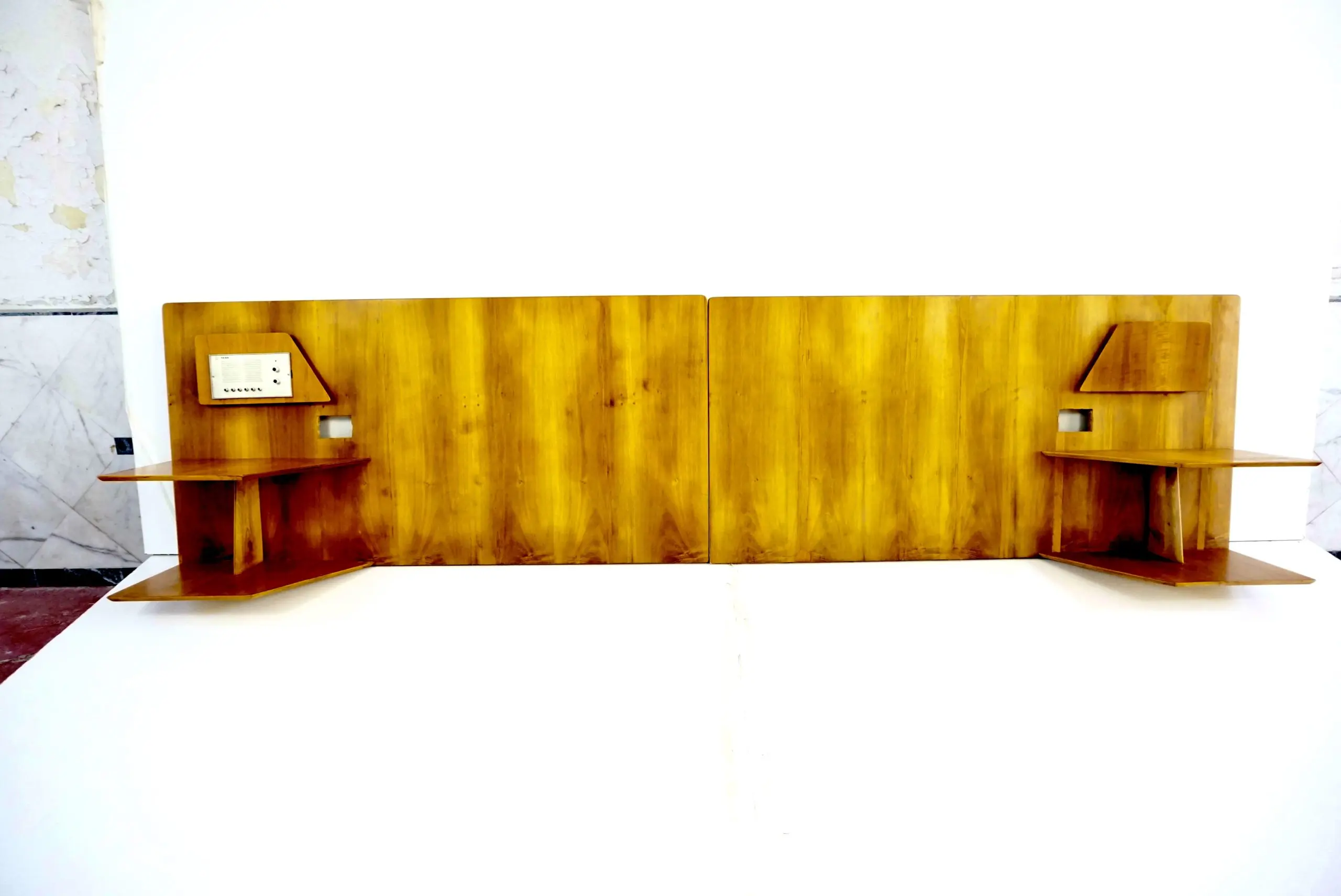 Gio Ponti, Pair of Fine Cherrywood Headboards from Hotel Royal Naples, 1955 — photo 23