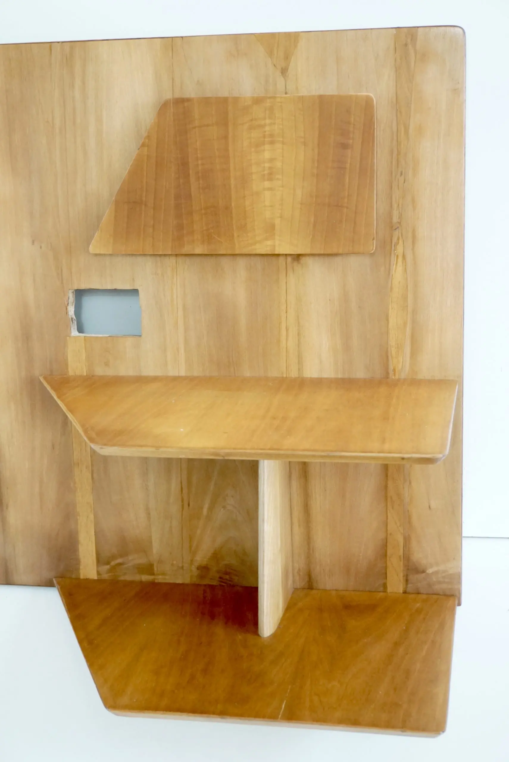 Gio Ponti, Pair of Fine Cherrywood Headboards from Hotel Royal Naples, 1955 — photo 6