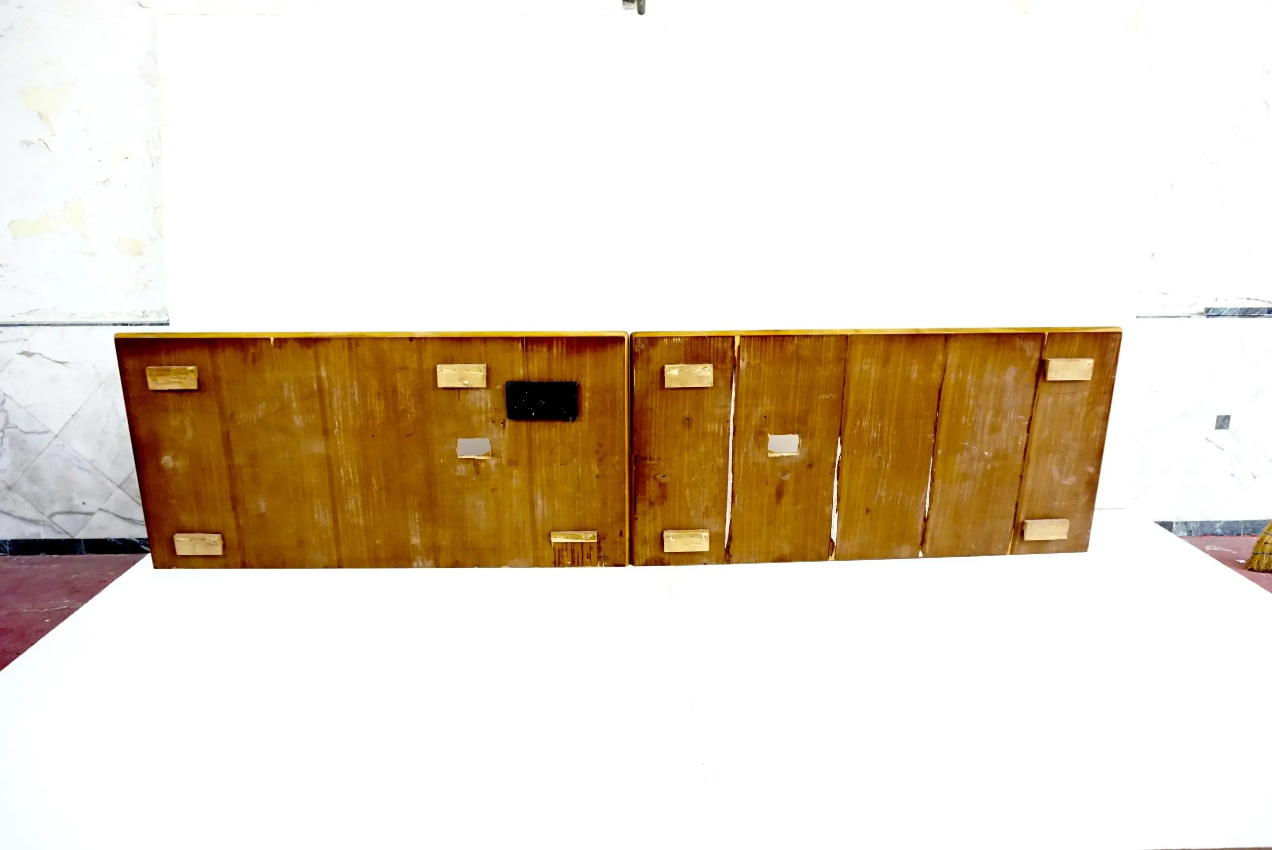 Gio Ponti, Pair of Fine Cherrywood Headboards from Hotel Royal Naples, 1955 — photo 24