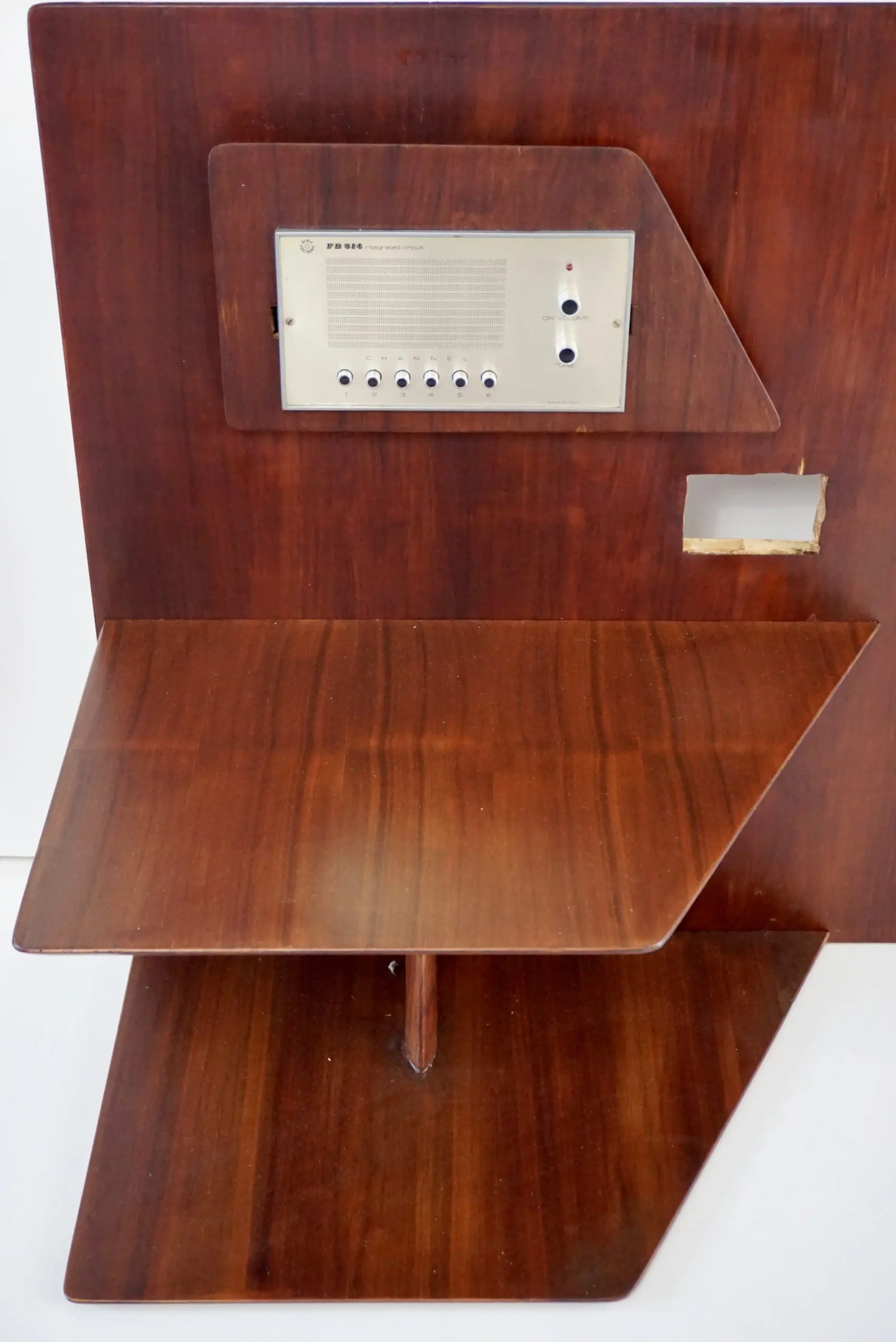 Gio Ponti, Pair of  walnut  Headboards from Hotel Royal Naples, 1955 — photo 7