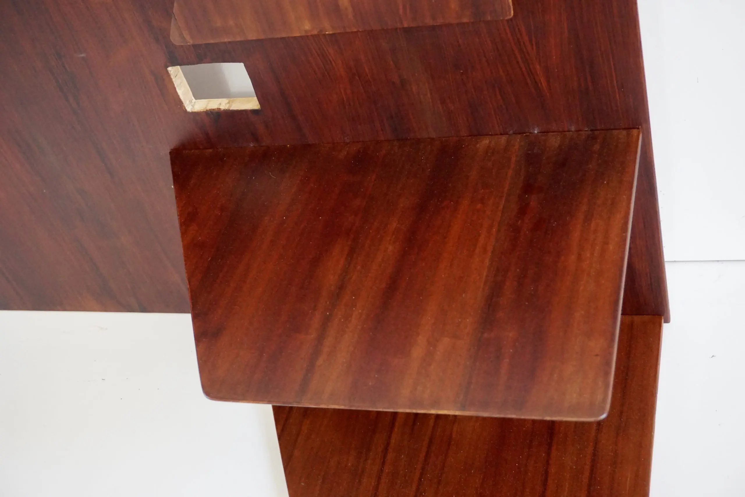 Gio Ponti, Pair of  walnut  Headboards from Hotel Royal Naples, 1955 — photo 15