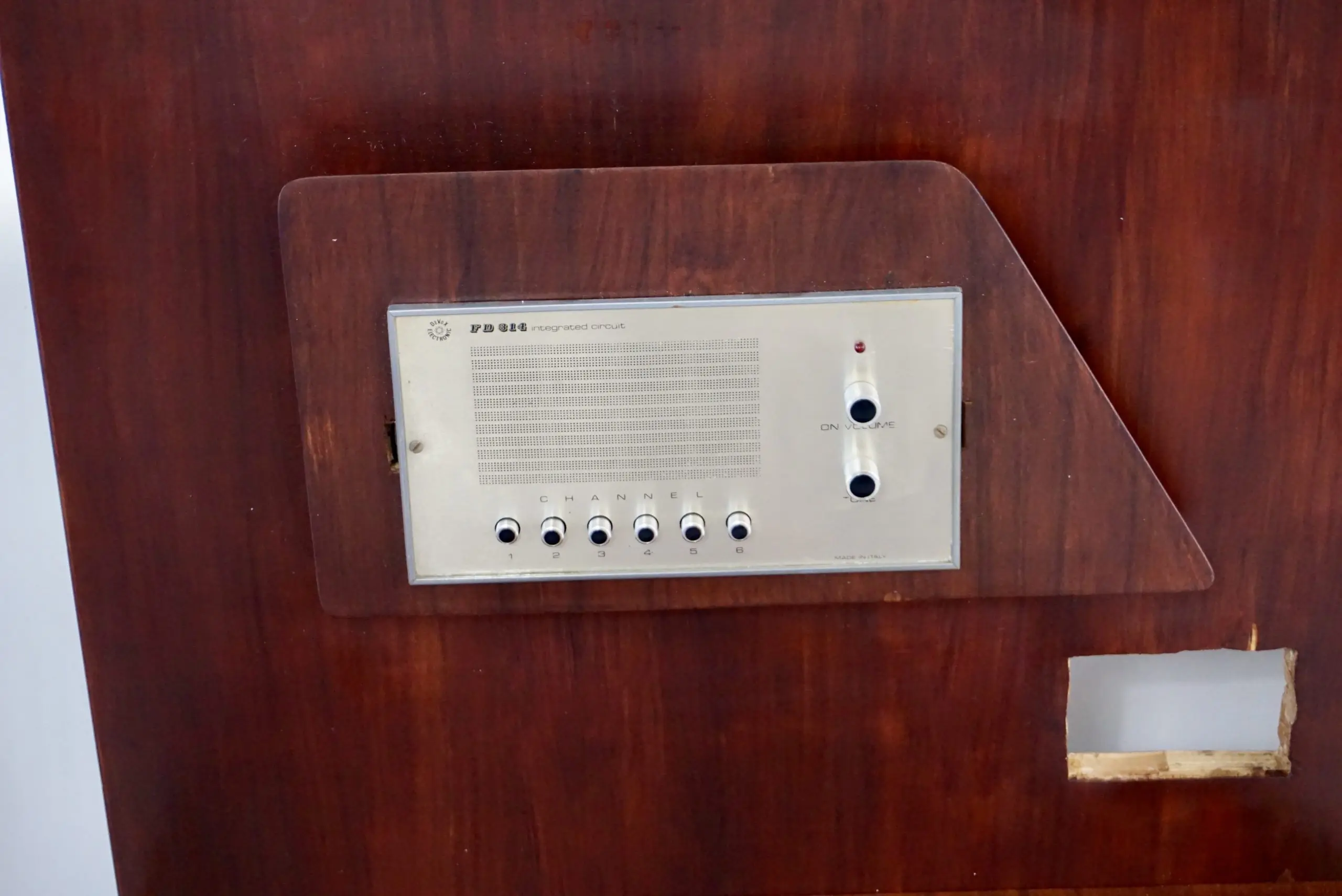 Gio Ponti, Pair of  walnut  Headboards from Hotel Royal Naples, 1955 — photo 11