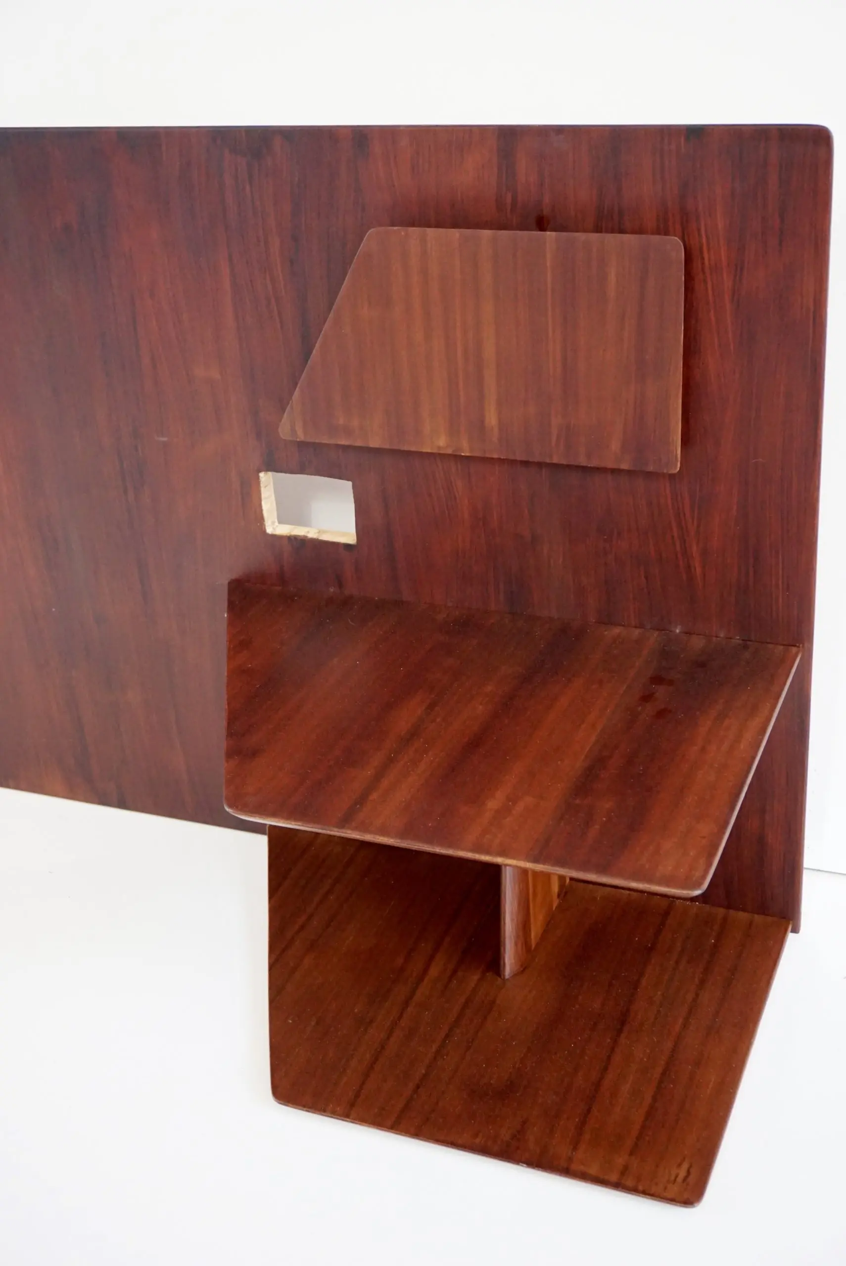 Gio Ponti, Pair of  walnut  Headboards from Hotel Royal Naples, 1955 — photo 13
