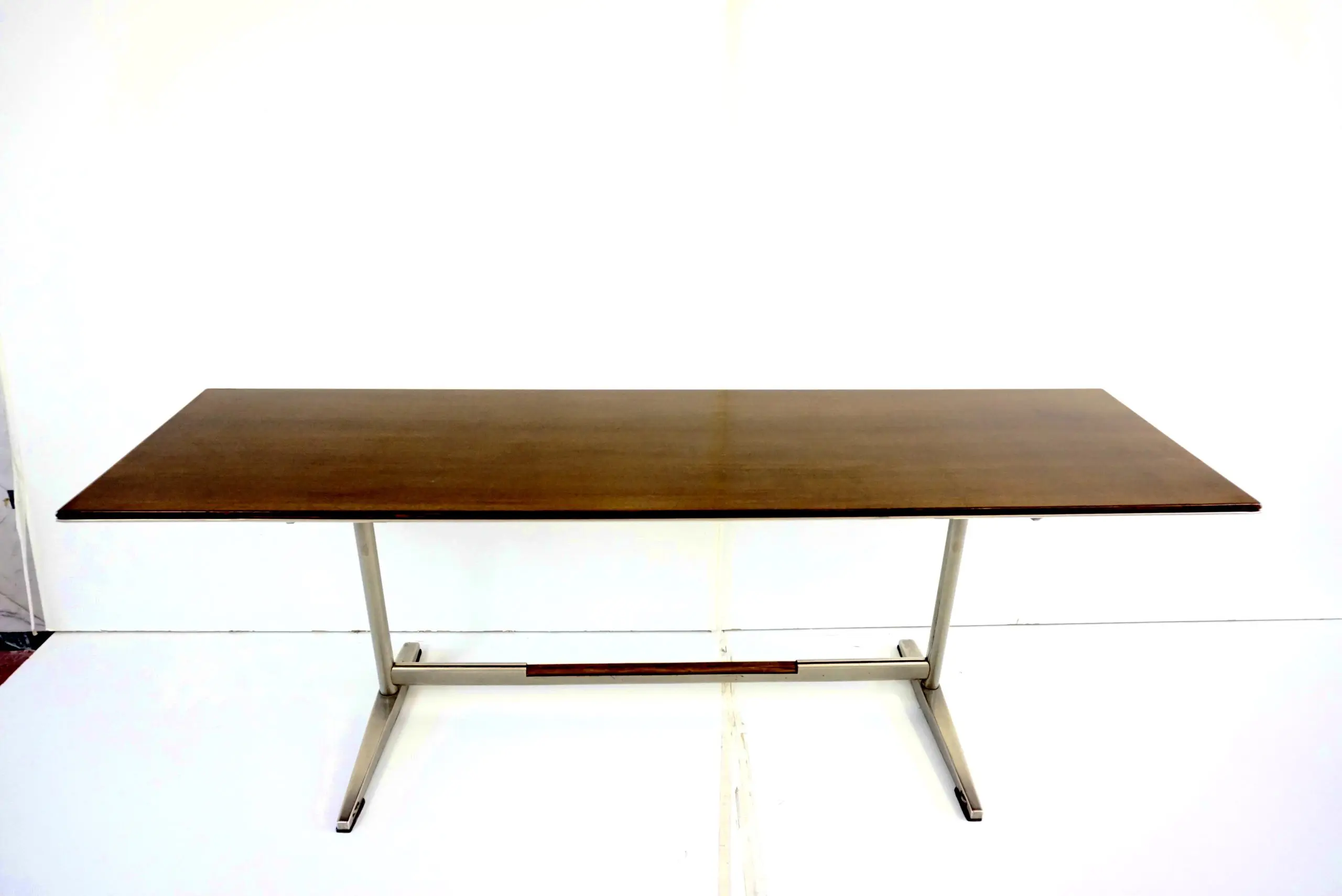 rare executive desk table by Gio Ponti for Pirelli Tower in Milan, by Rima 1961 — image 3