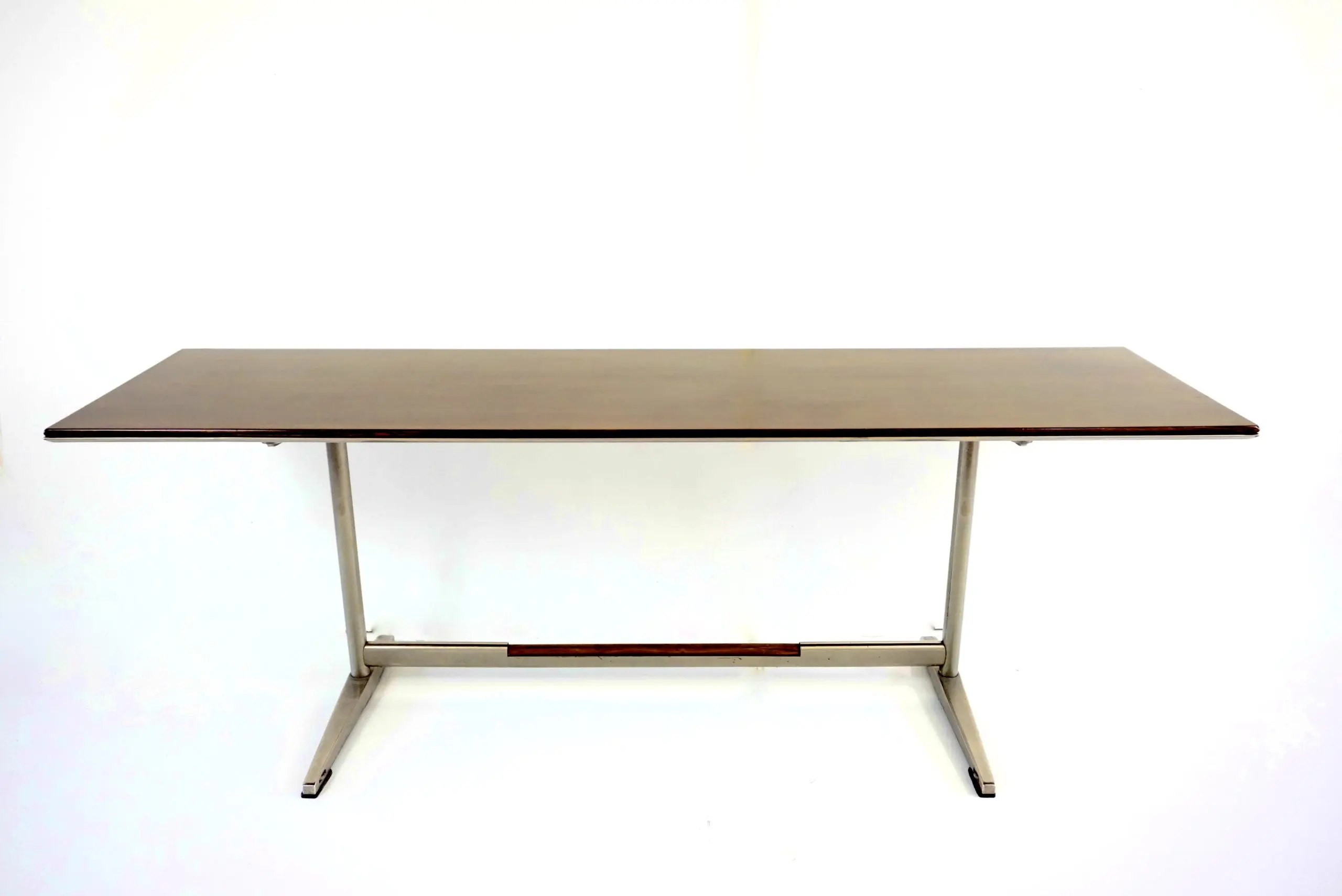 rare executive desk table by Gio Ponti for Pirelli Tower in Milan, by Rima 1961 — image 2