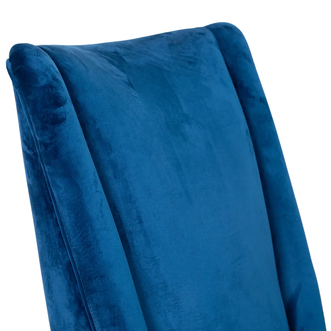 pair of blu velvet Gio Ponti bergere wingback armchairs by ISA, 1950 — photo 13