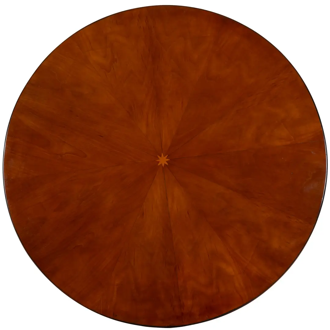 extraordinary rare Carlo de Carli three feet round gueridon center table,1946 — photo 8