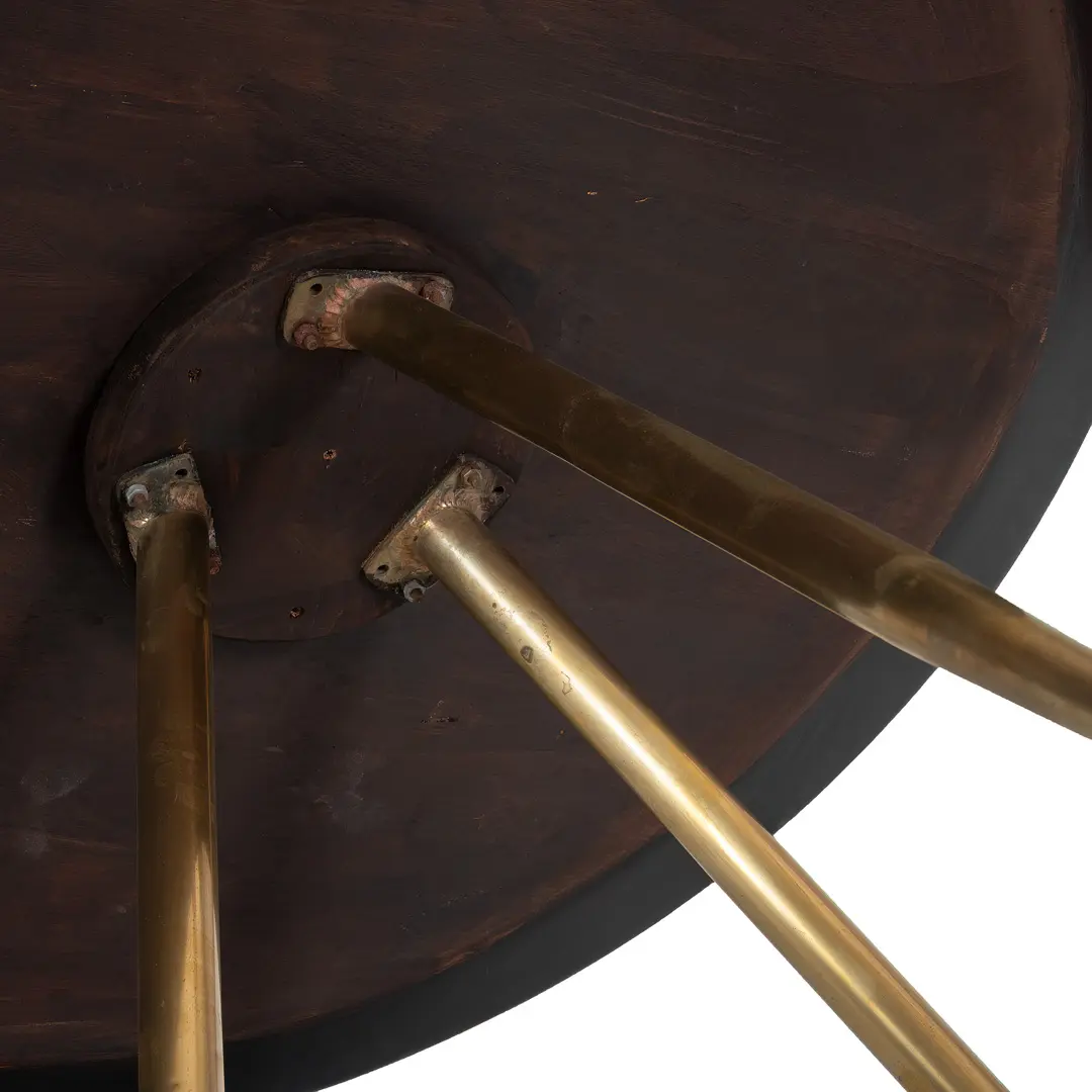 extraordinary rare Carlo de Carli three feet round gueridon center table,1946 — photo 11