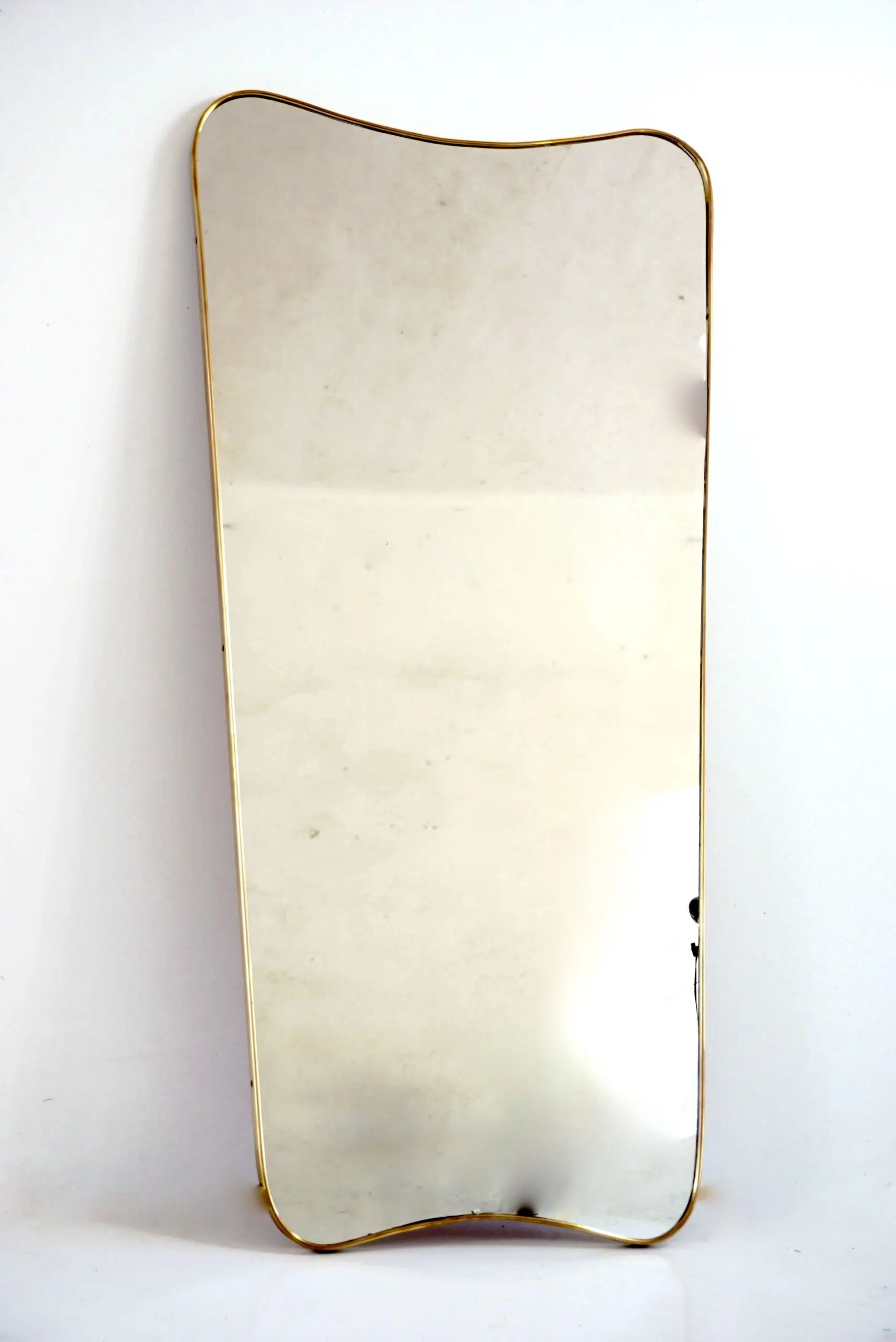 large Gio Ponti wall mirror from Hotel Bristol Merano by Fontana Arte , 1950 — photo 4
