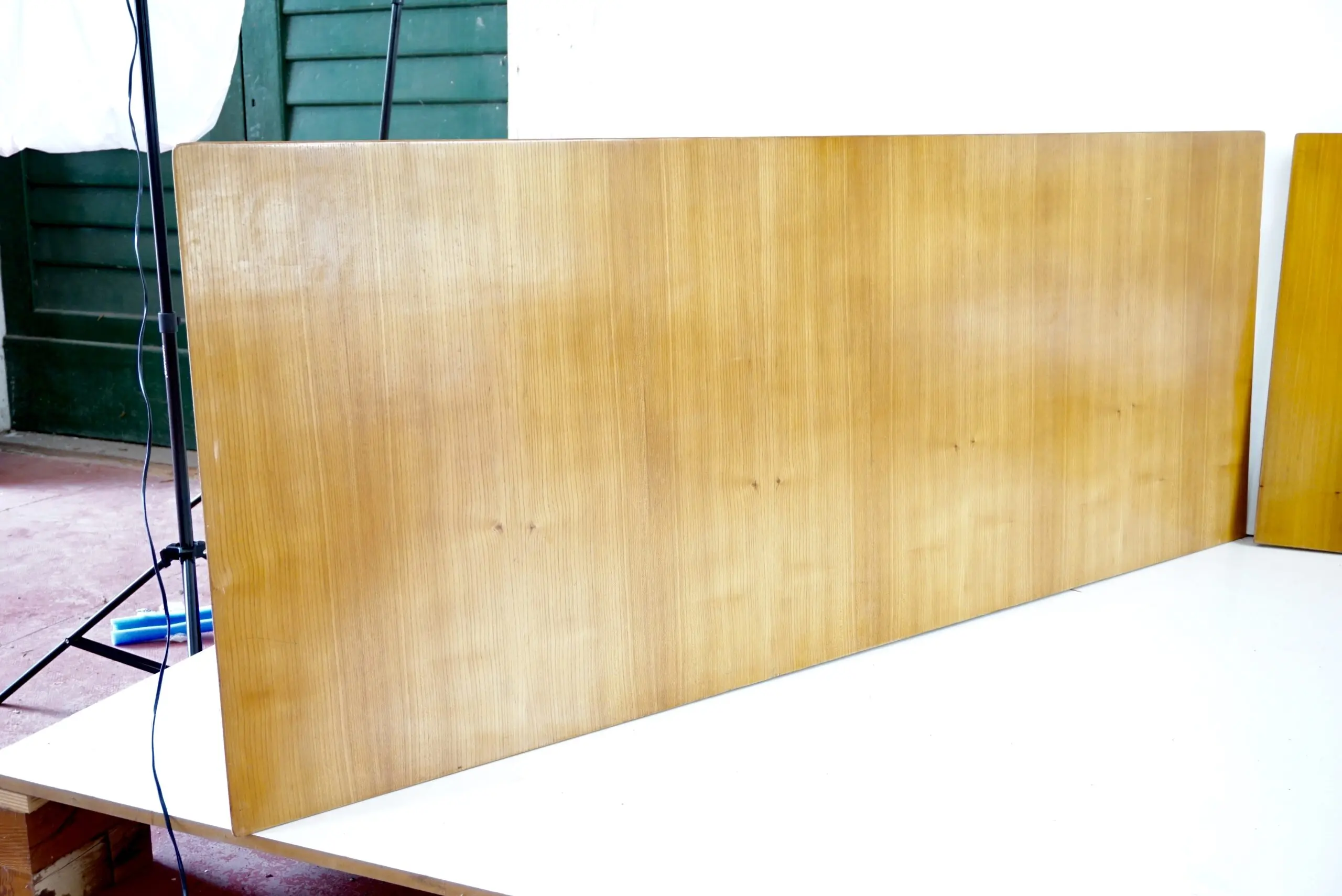 pair of large Gio Ponti cherrywood boiserie panels from Hotel Royal, Naples 1955 — photo 5