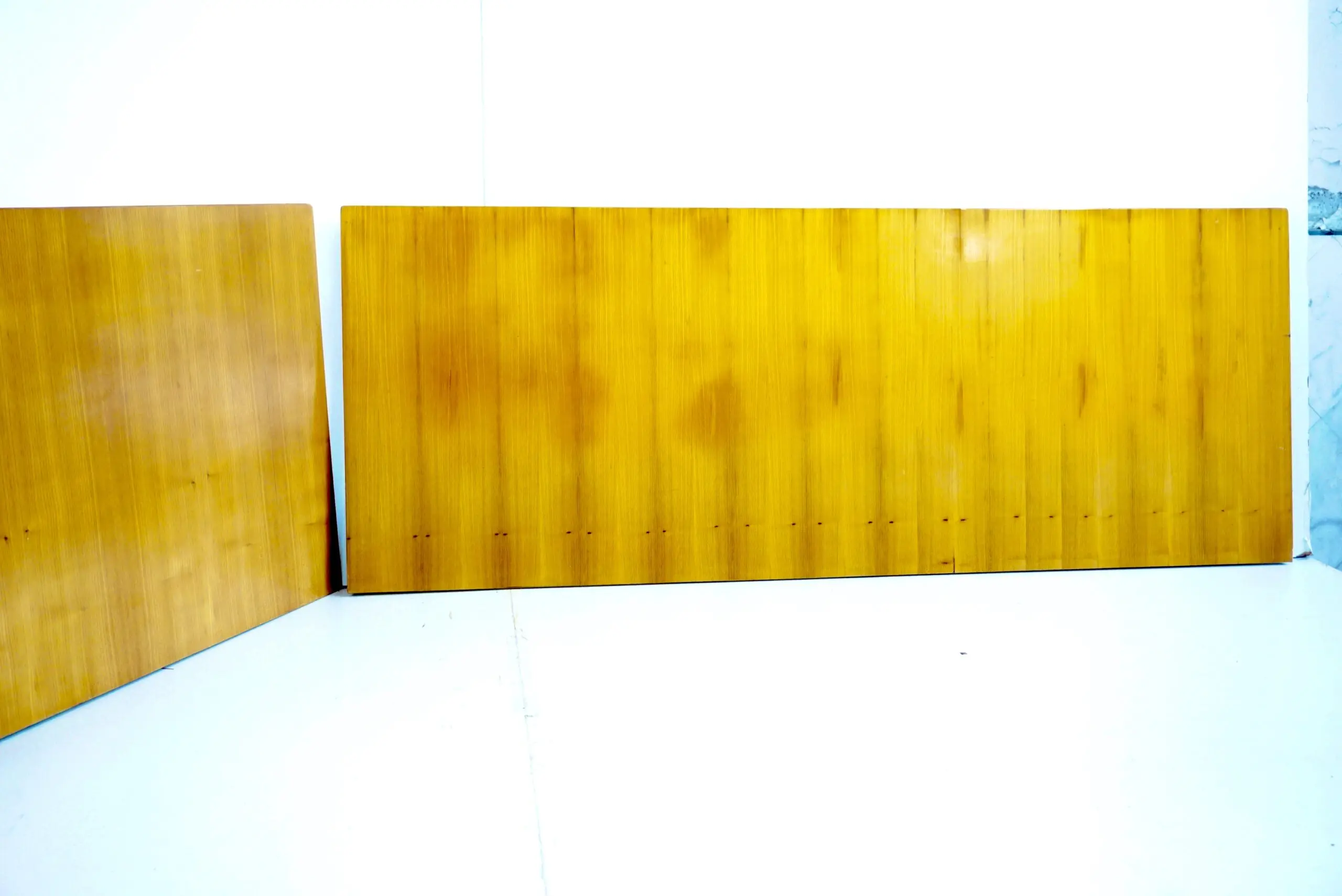 pair of large Gio Ponti cherrywood boiserie panels from Hotel Royal, Naples 1955 — photo 7