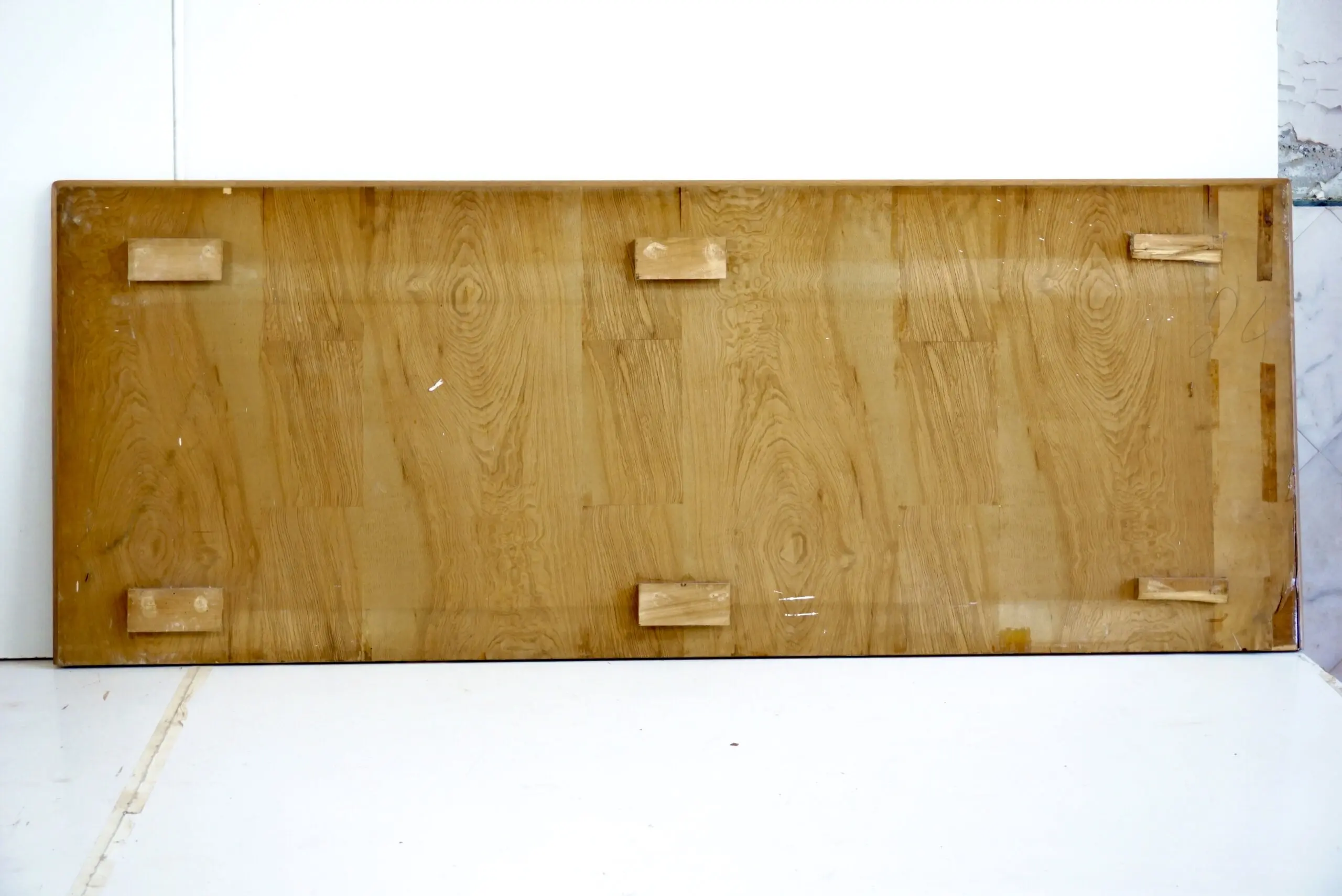 pair of large Gio Ponti cherrywood boiserie panels from Hotel Royal, Naples 1955 — photo 8
