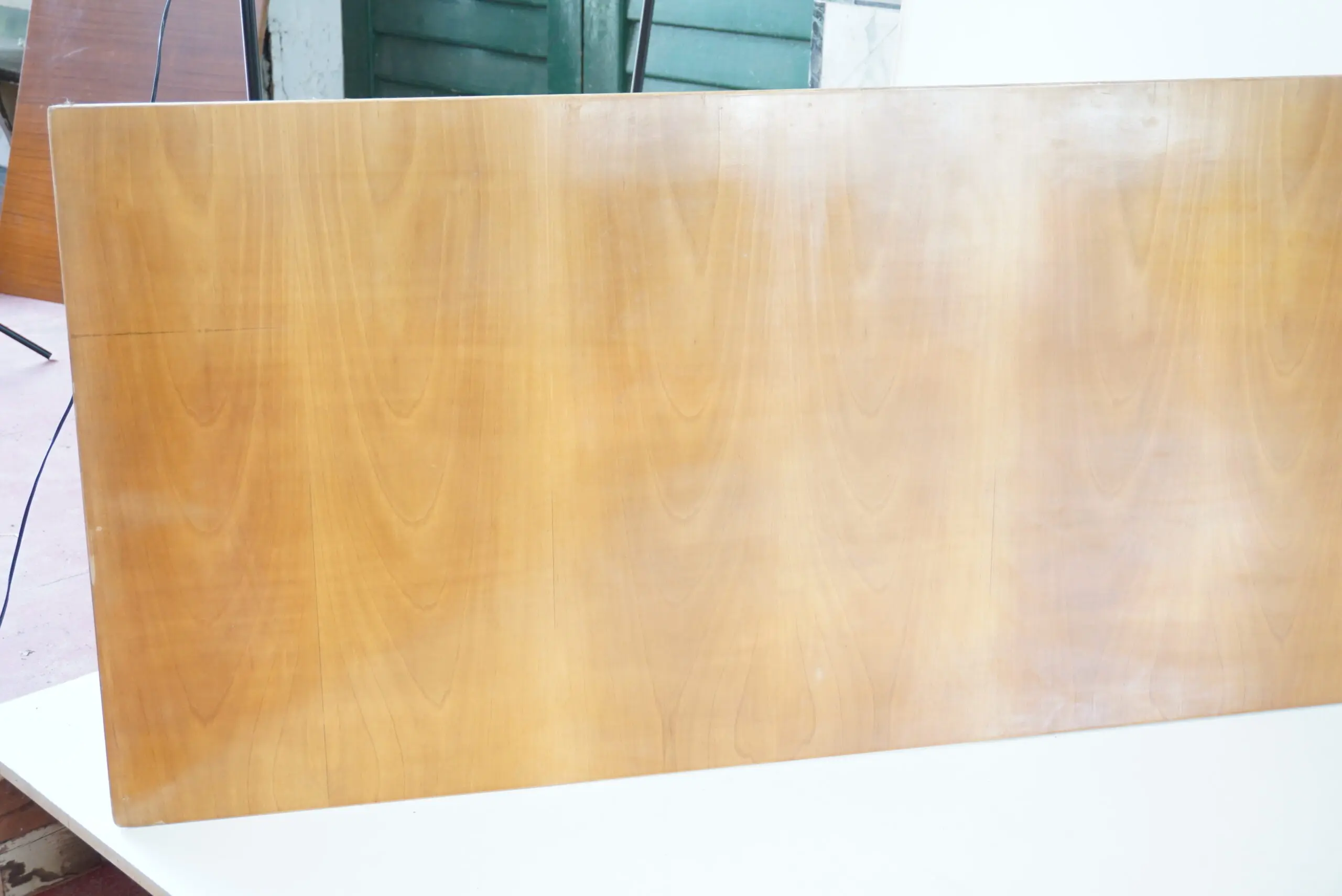 pair of large Gio Ponti elm  boiserie panels from Hotel Royal, Naples 1955 — photo 12