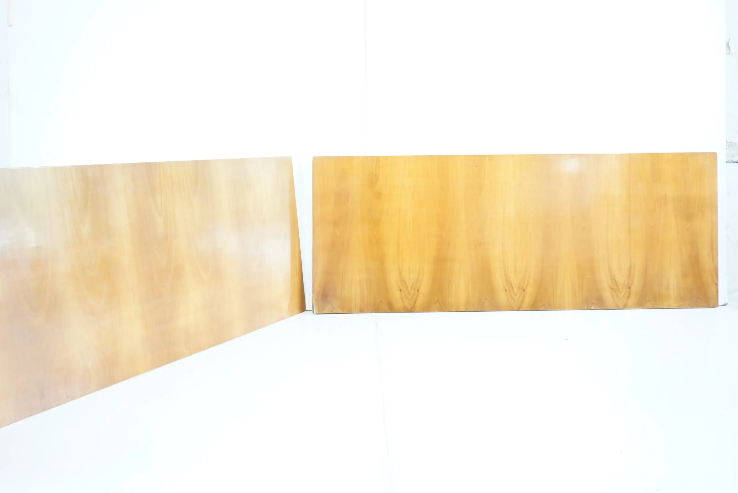 pair of large Gio Ponti elm  boiserie panels from Hotel Royal, Naples 1955 — photo 4
