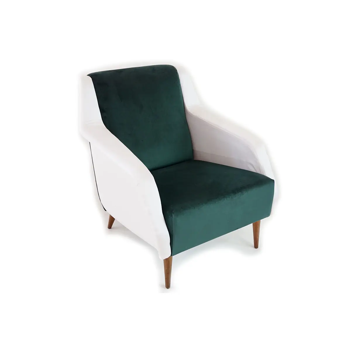 Carlo de Carli bicoloured armchair model  n. 802 by Cassina, 1954 — Carlo De Carli