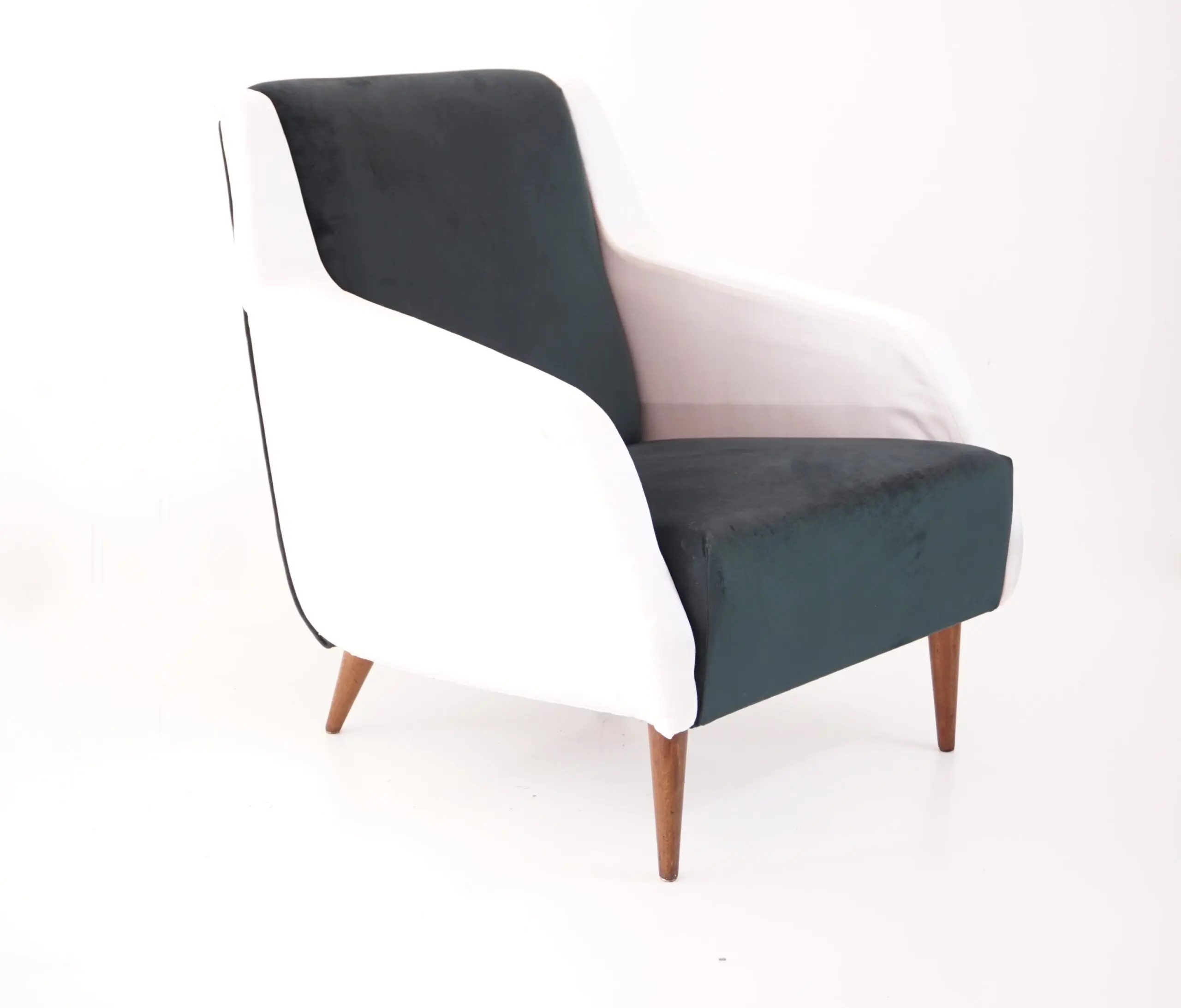 Carlo de Carli bicoloured armchair model  n. 802 by Cassina, 1954 — photo 7