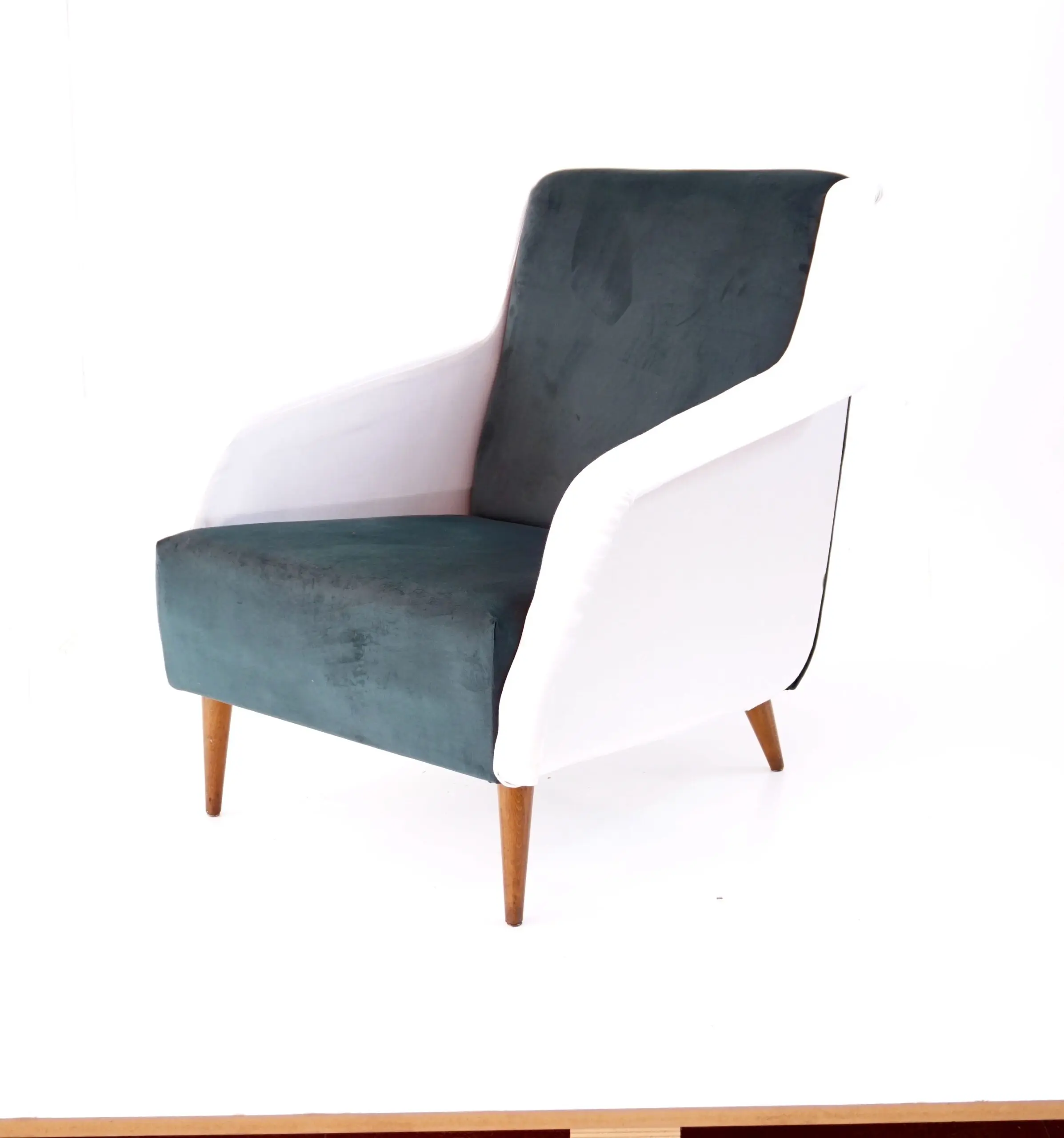 Carlo de Carli bicoloured armchair model  n. 802 by Cassina, 1954 — photo 21