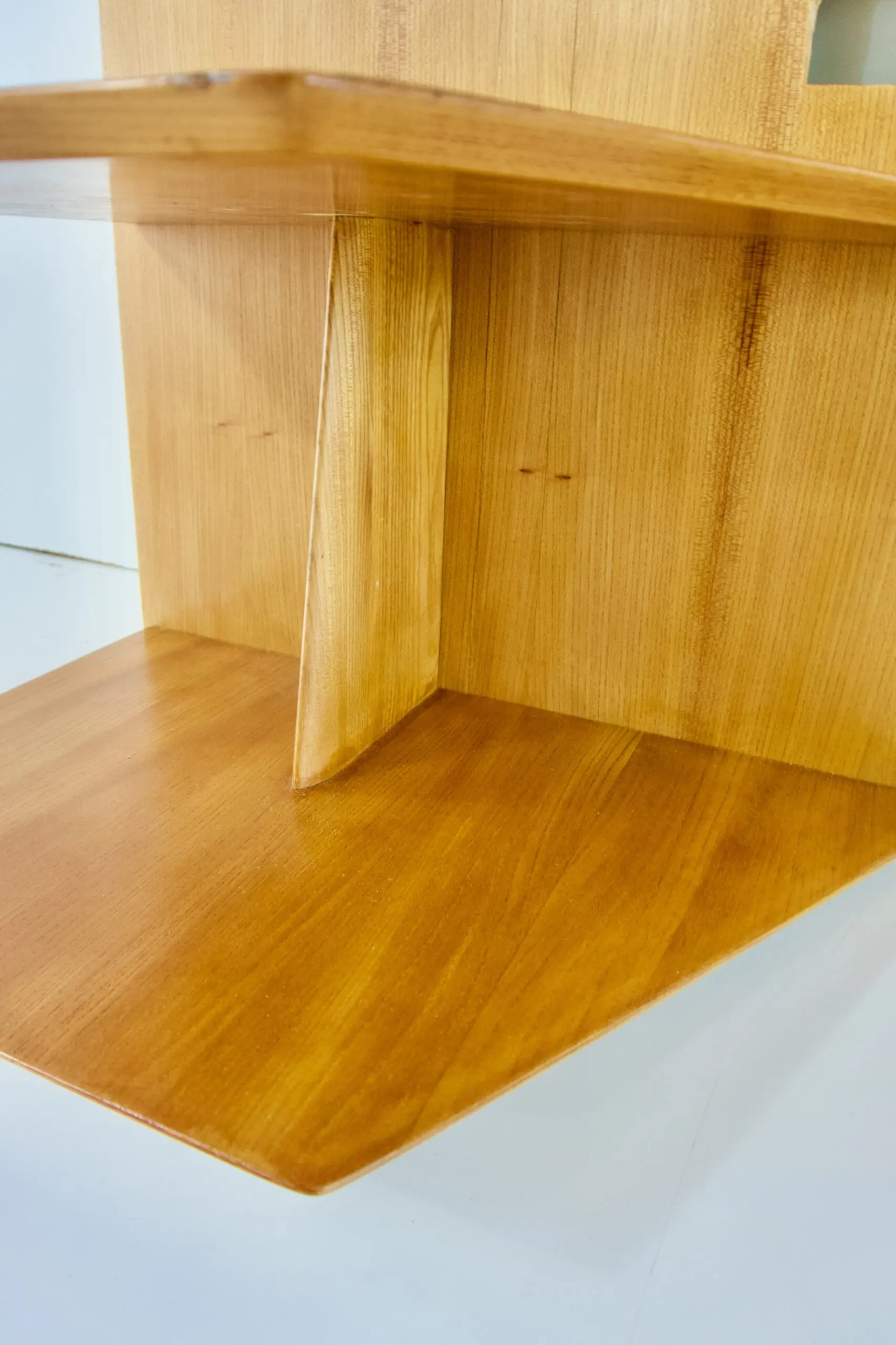 Gio Ponti single elm left headboard from Hotel Royal Naples, 1955 — photo 18