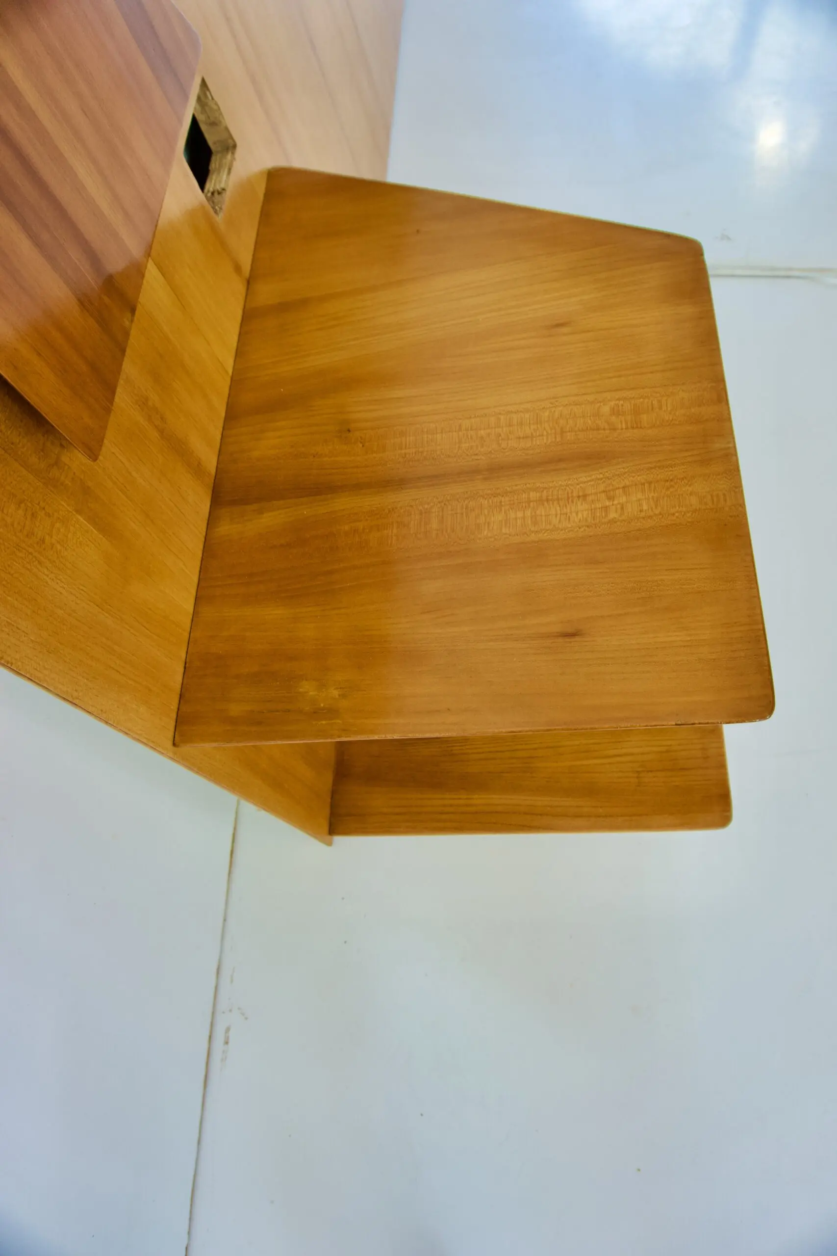 Gio Ponti single elm left headboard from Hotel Royal Naples, 1955 — photo 16